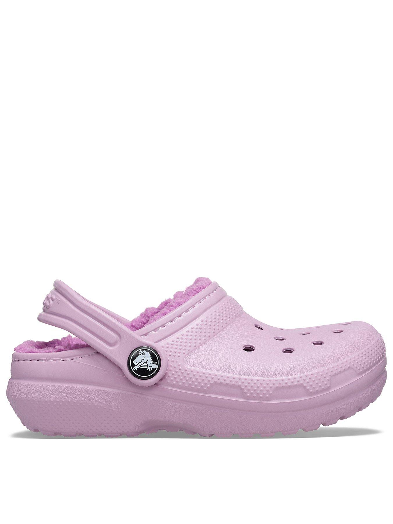Image 1 of 6 of Crocs Classic Lined Clog T - Purple