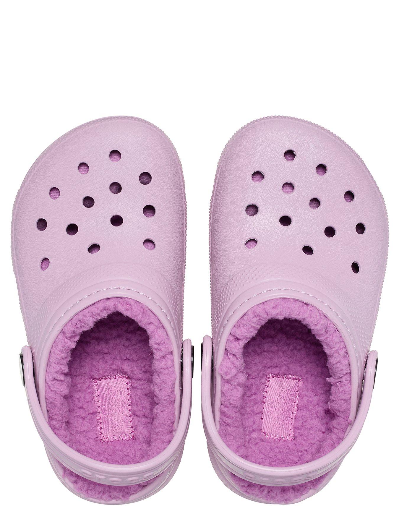 Image 4 of 6 of Crocs Classic Lined Clog T - Purple