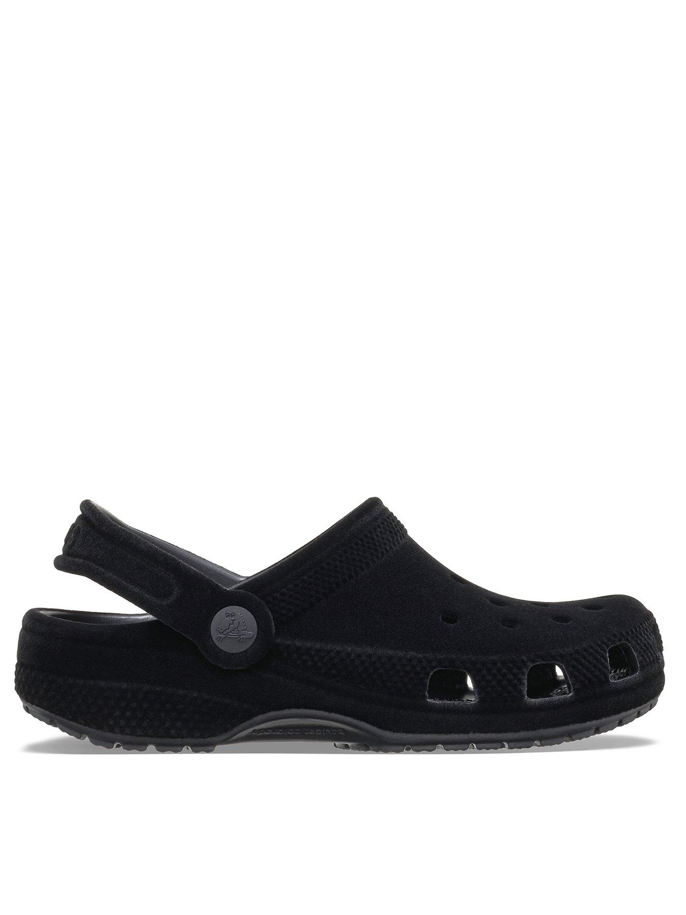 crocs-classic-velvet-clog-k-black