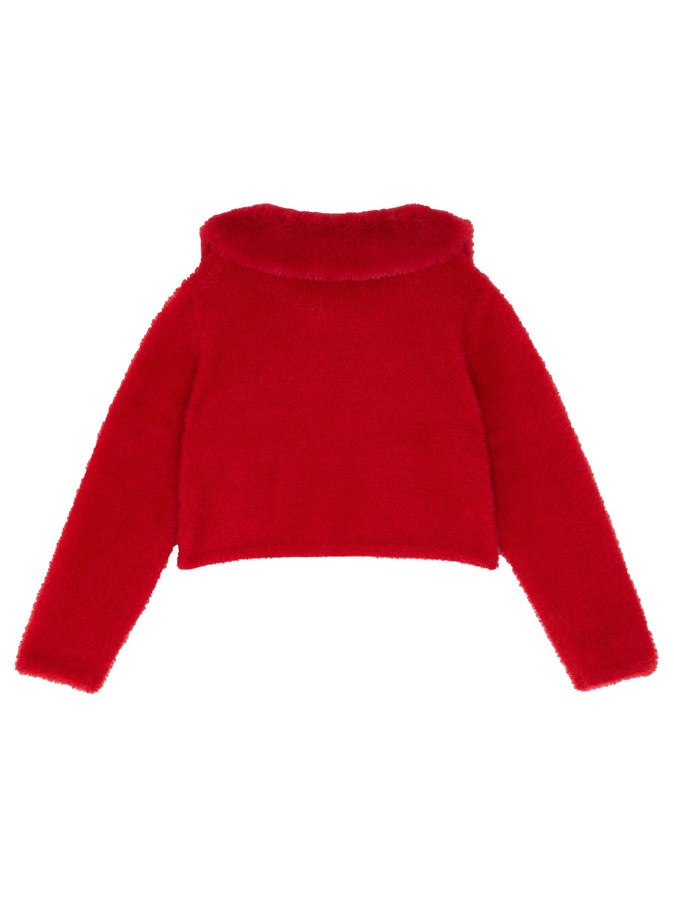 monsoon-girls-fluffy-detachable-cardigan-redback