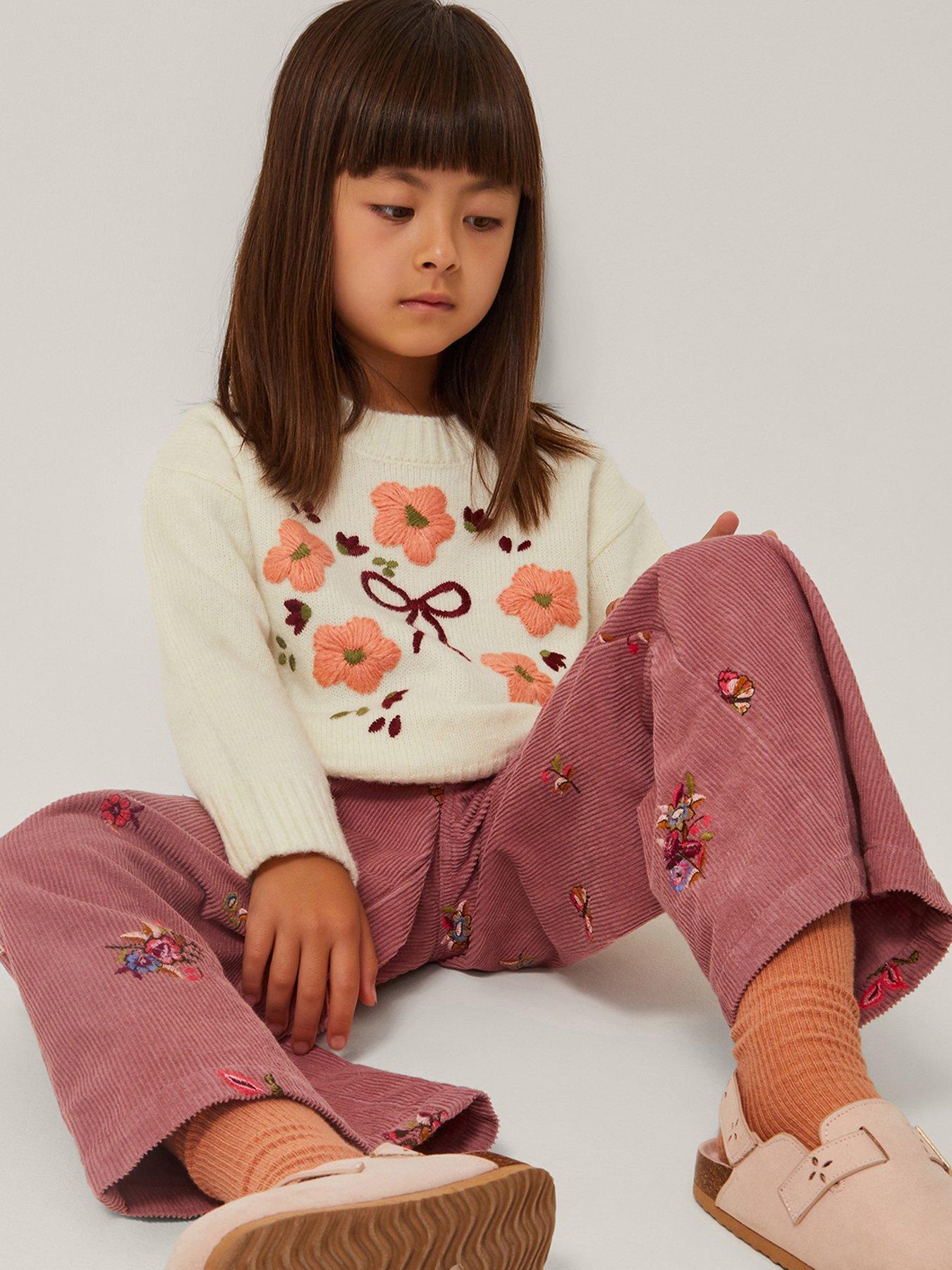 monsoon-girls-chunky-floral-embroidered-knit-jumper-light-cream
