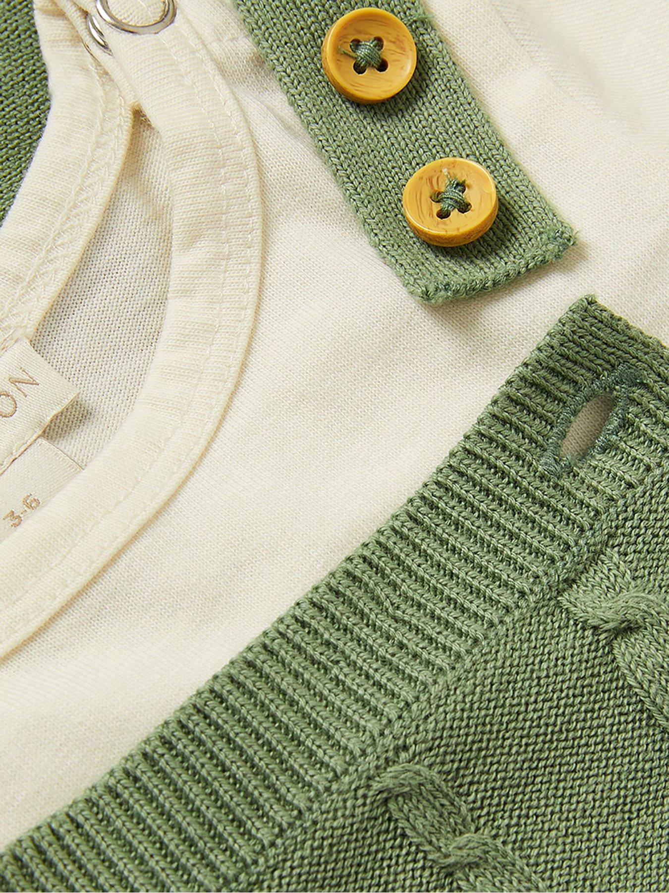 monsoon-baby-boys-knitted-fox-dungaree-set-greenoutfit