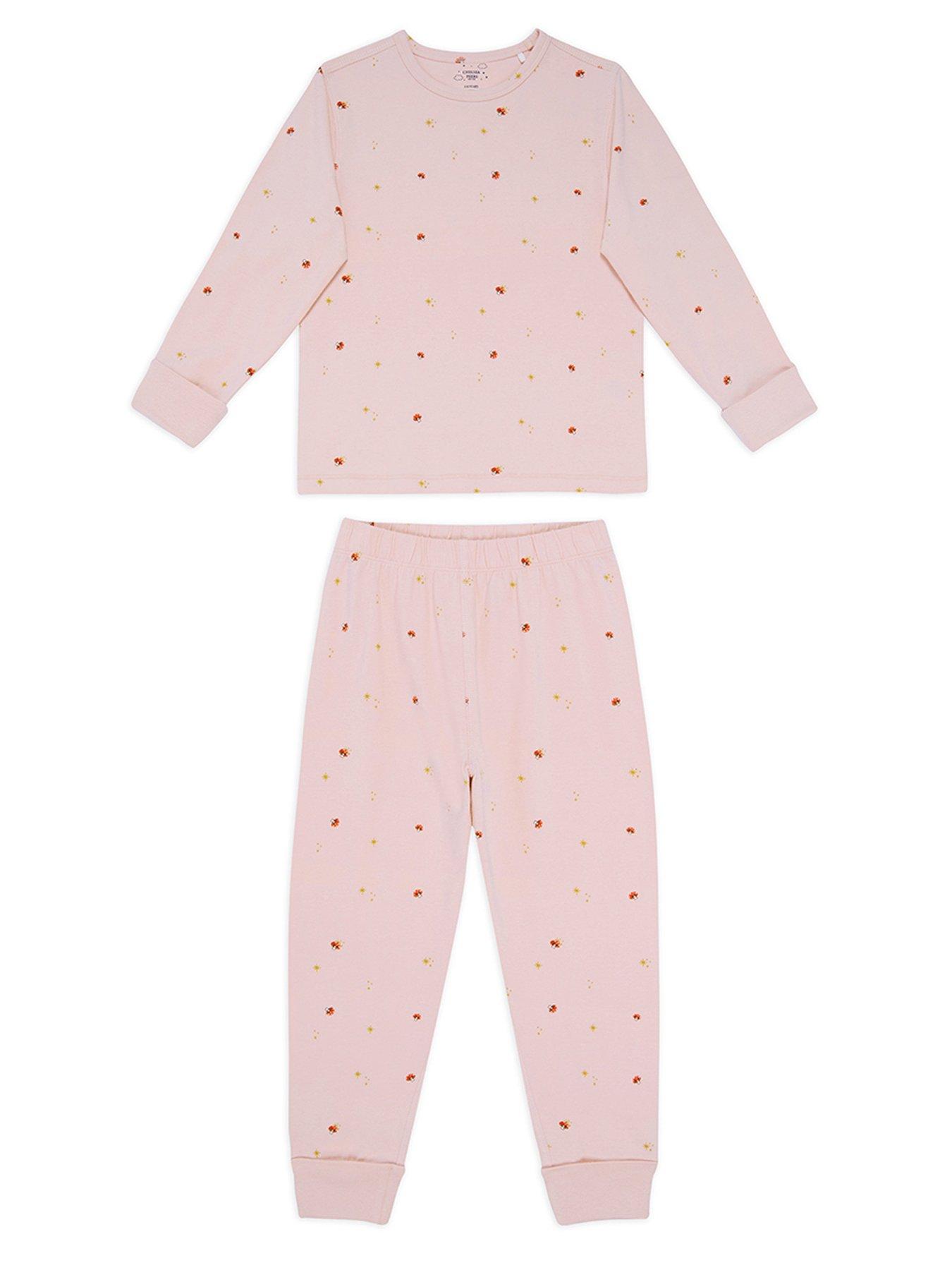 chelsea-peers-unisex-kids-mini-mushroom-and-star-print-pyjamas-pink