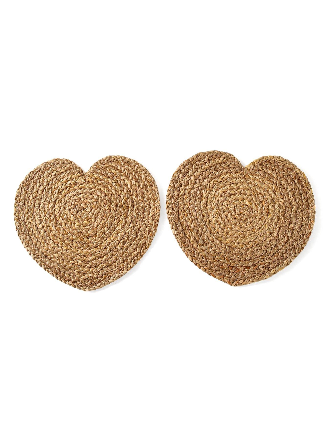 Image 3 of 6 of The Very Collection Set Of 2 Heart Placemats