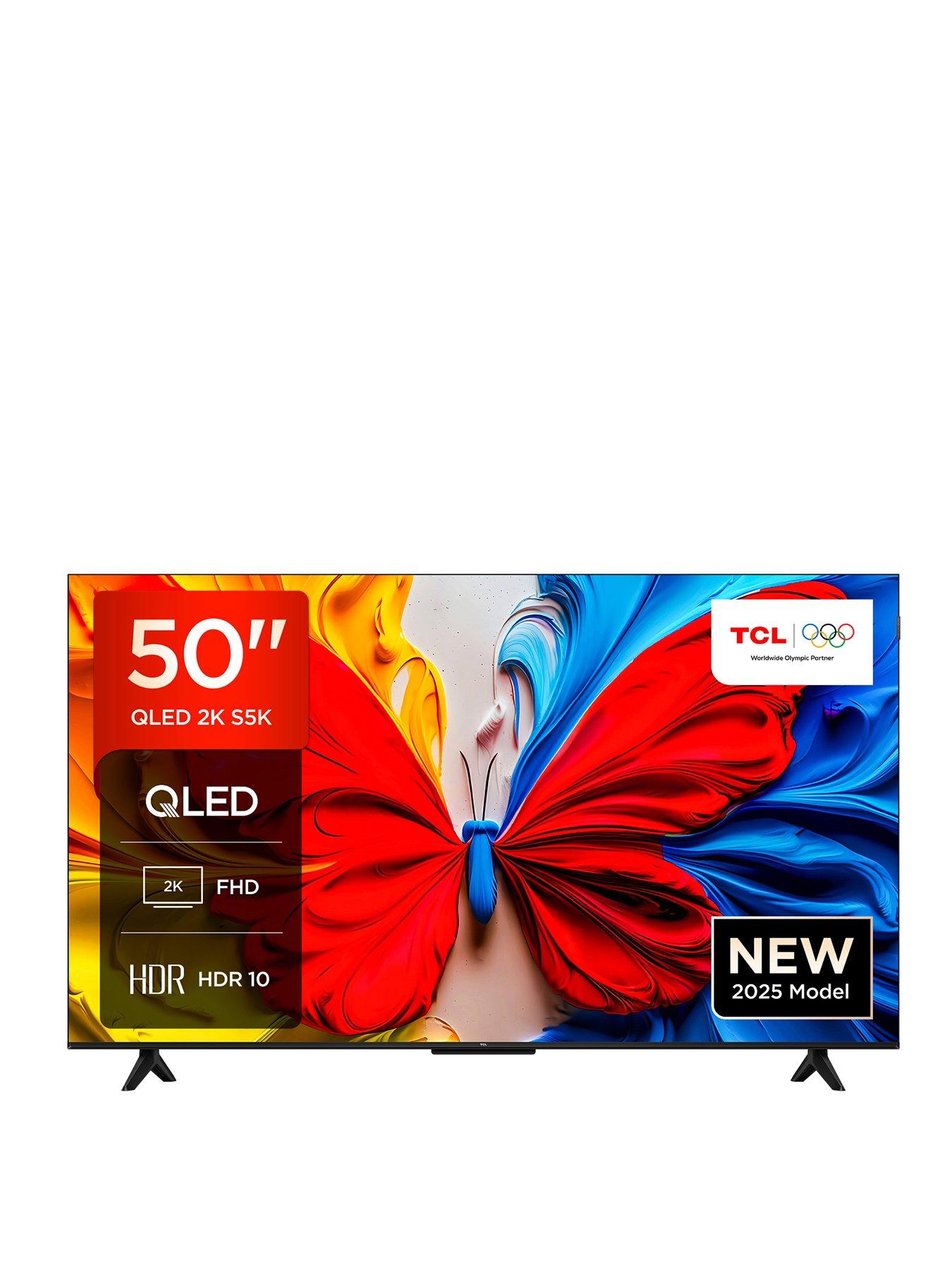 TCL TCL 50S5K 50" Full HD QLED HDR Android Smart TV - 50S5K-UK