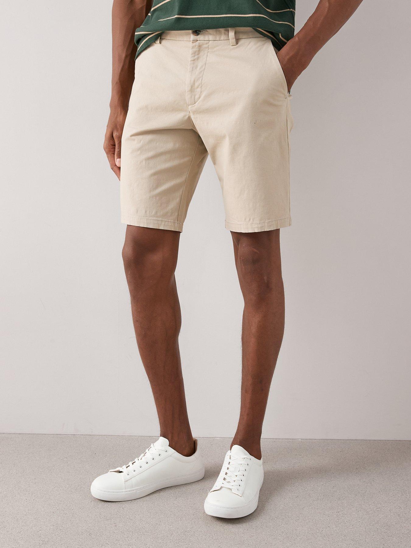 Image 2 of 7 of The Very Collection 2 Pack Cotton Rich Chino Short - Black/stone