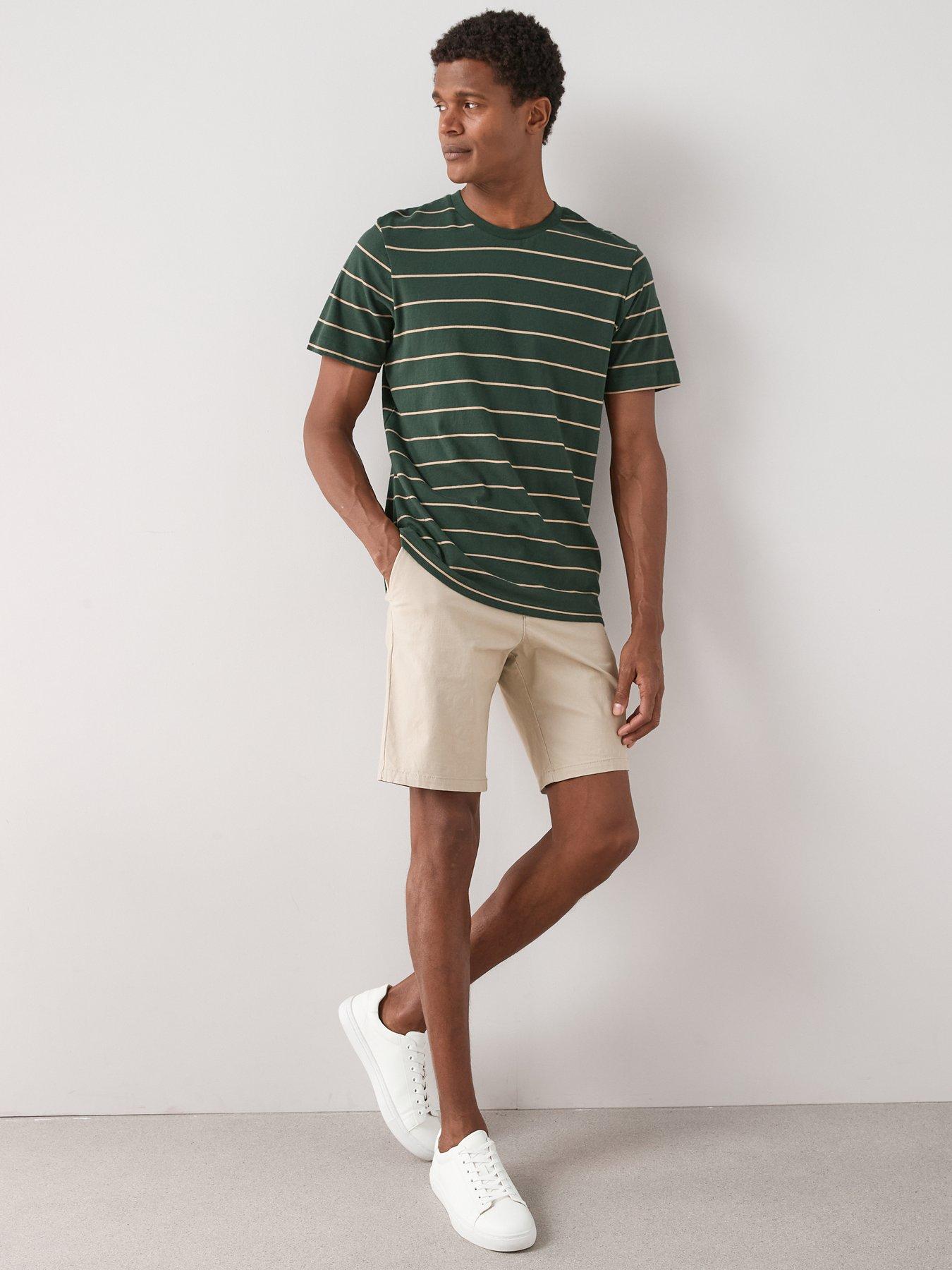 Image 4 of 7 of The Very Collection 2 Pack Cotton Rich Chino Short - Black/stone