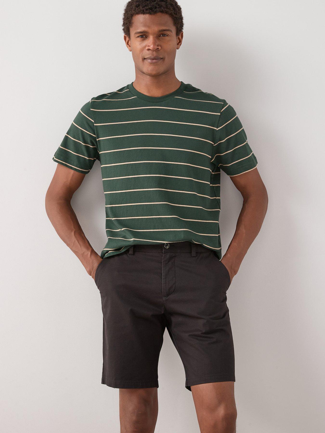 Image 5 of 7 of The Very Collection 2 Pack Cotton Rich Chino Short - Black/stone