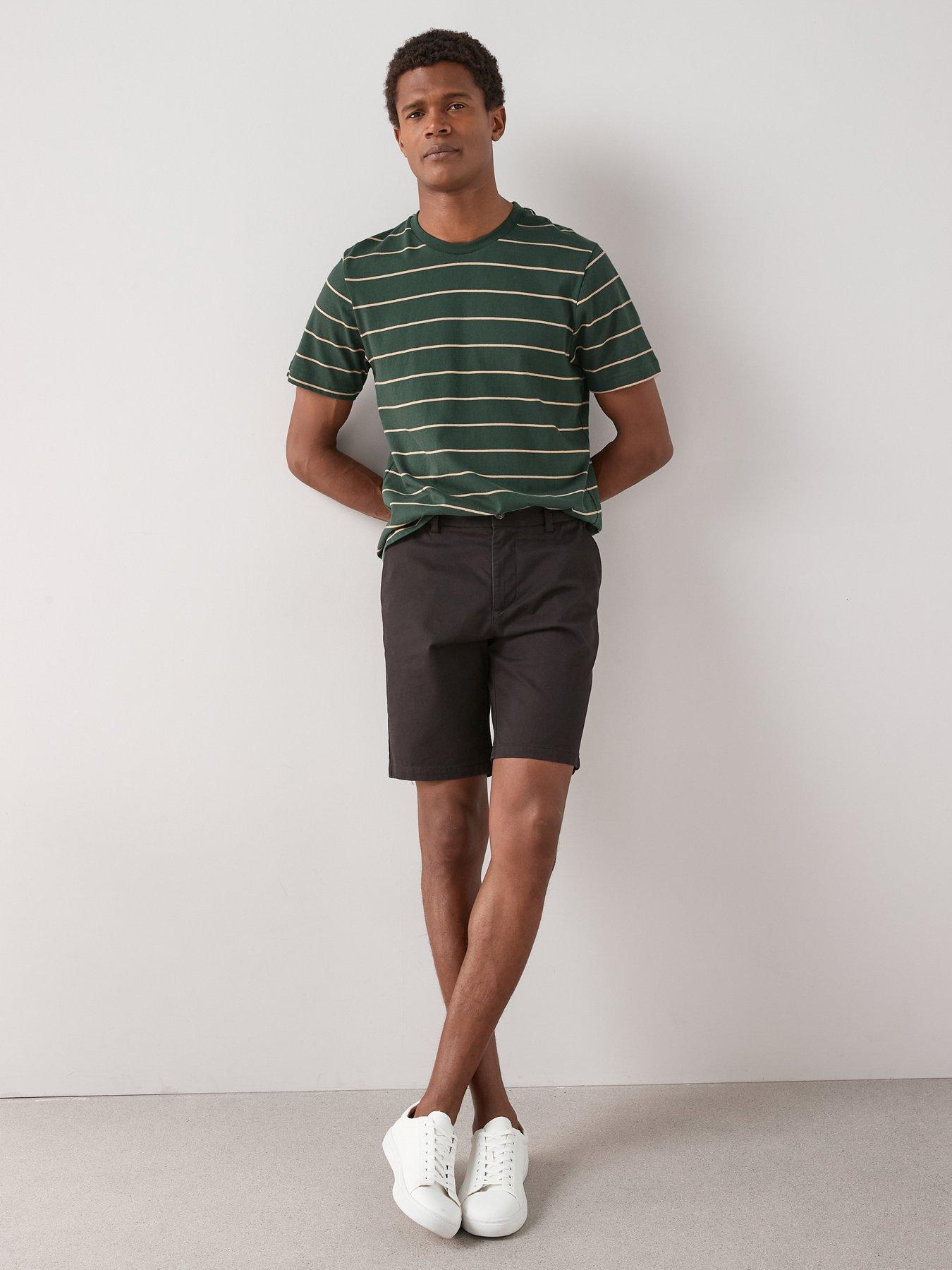 Image 6 of 7 of The Very Collection 2 Pack Cotton Rich Chino Short - Black/stone