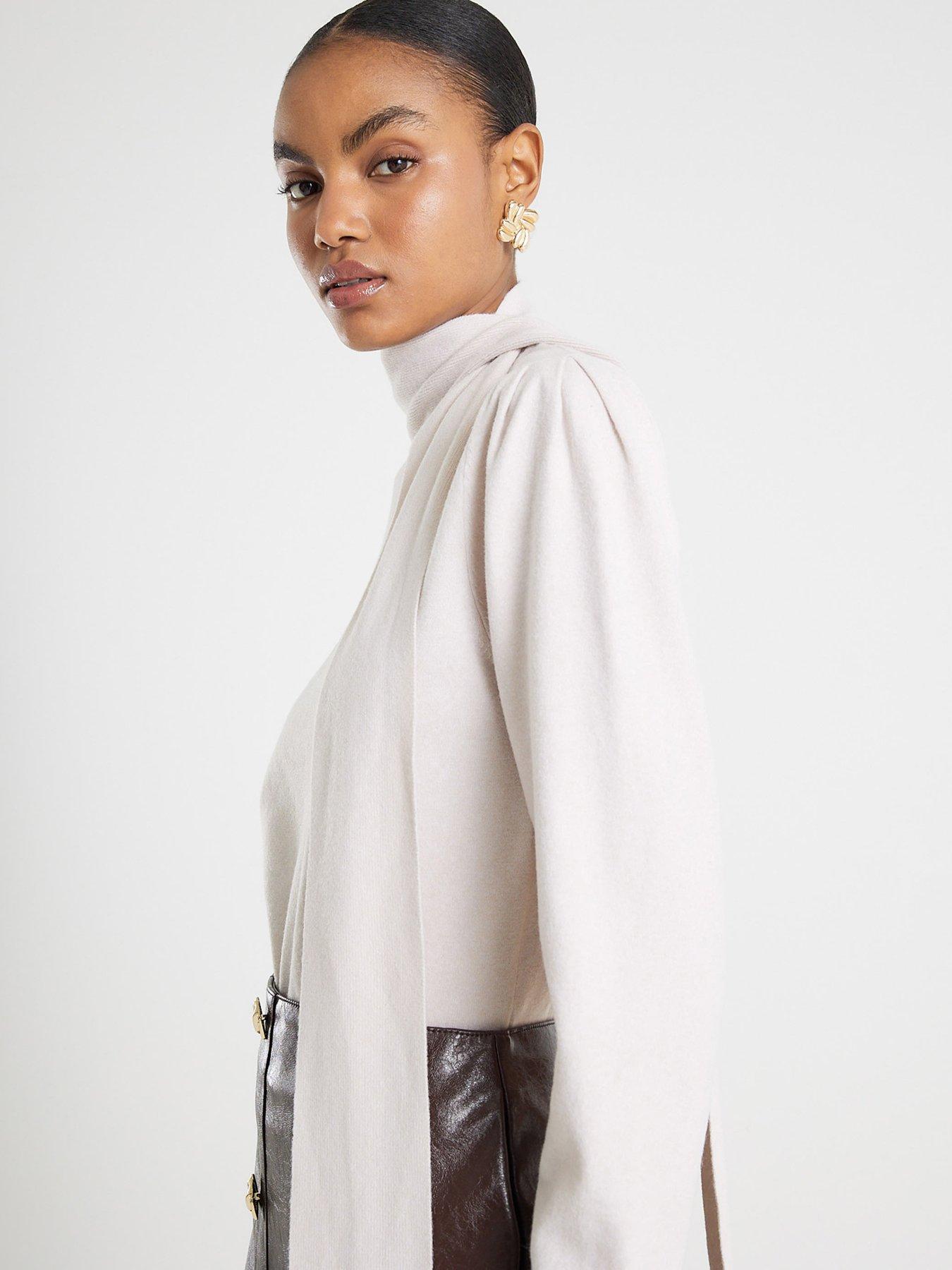 river-island-knit-neck-bow-tie-jumper-creamoutfit