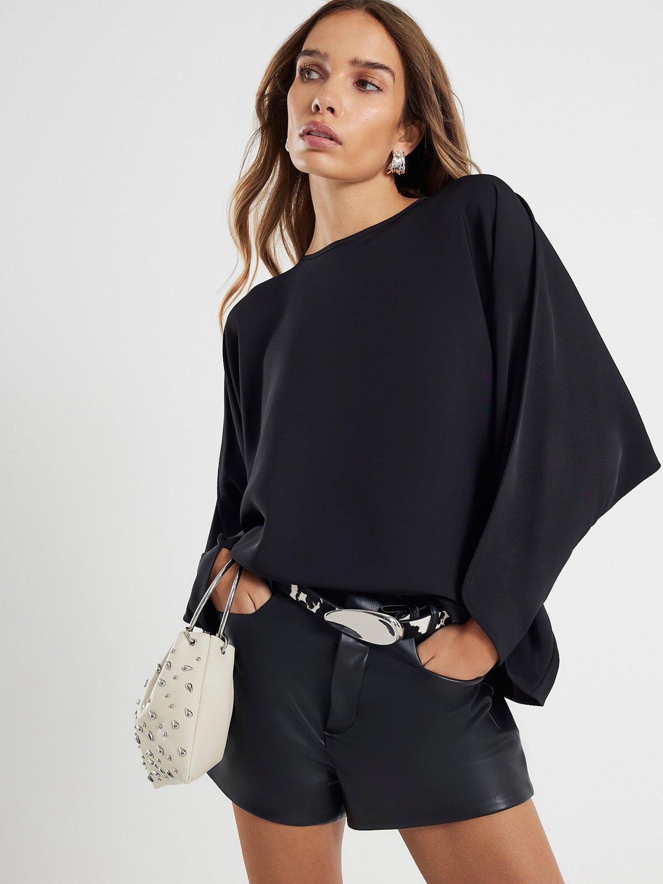 river-island-short-sleeve-batwing-t-shirt-black