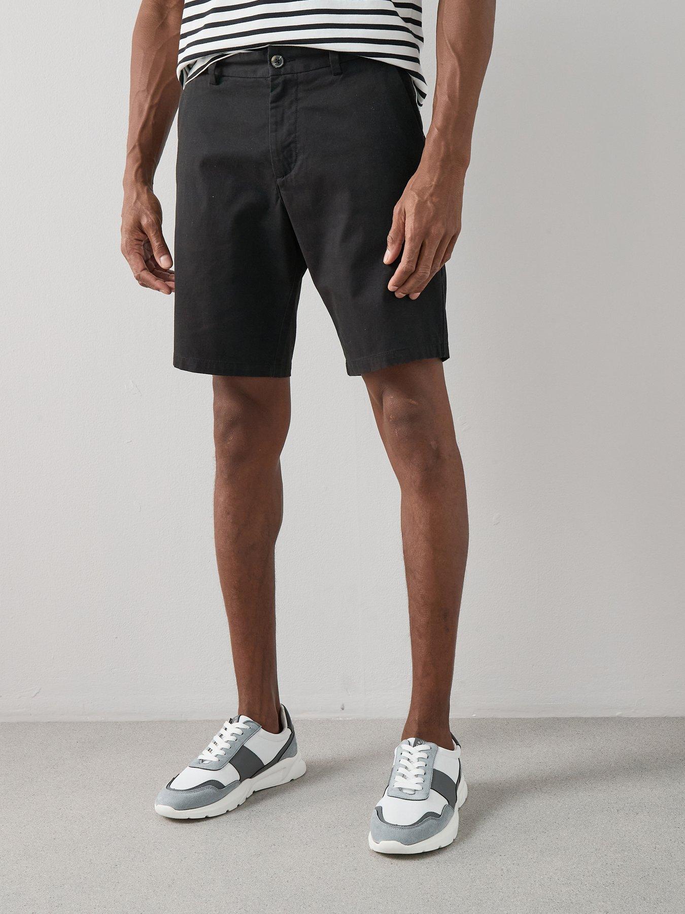 the-very-collection-2-pack-cotton-rich-chino-short-charcoalblackstillFront