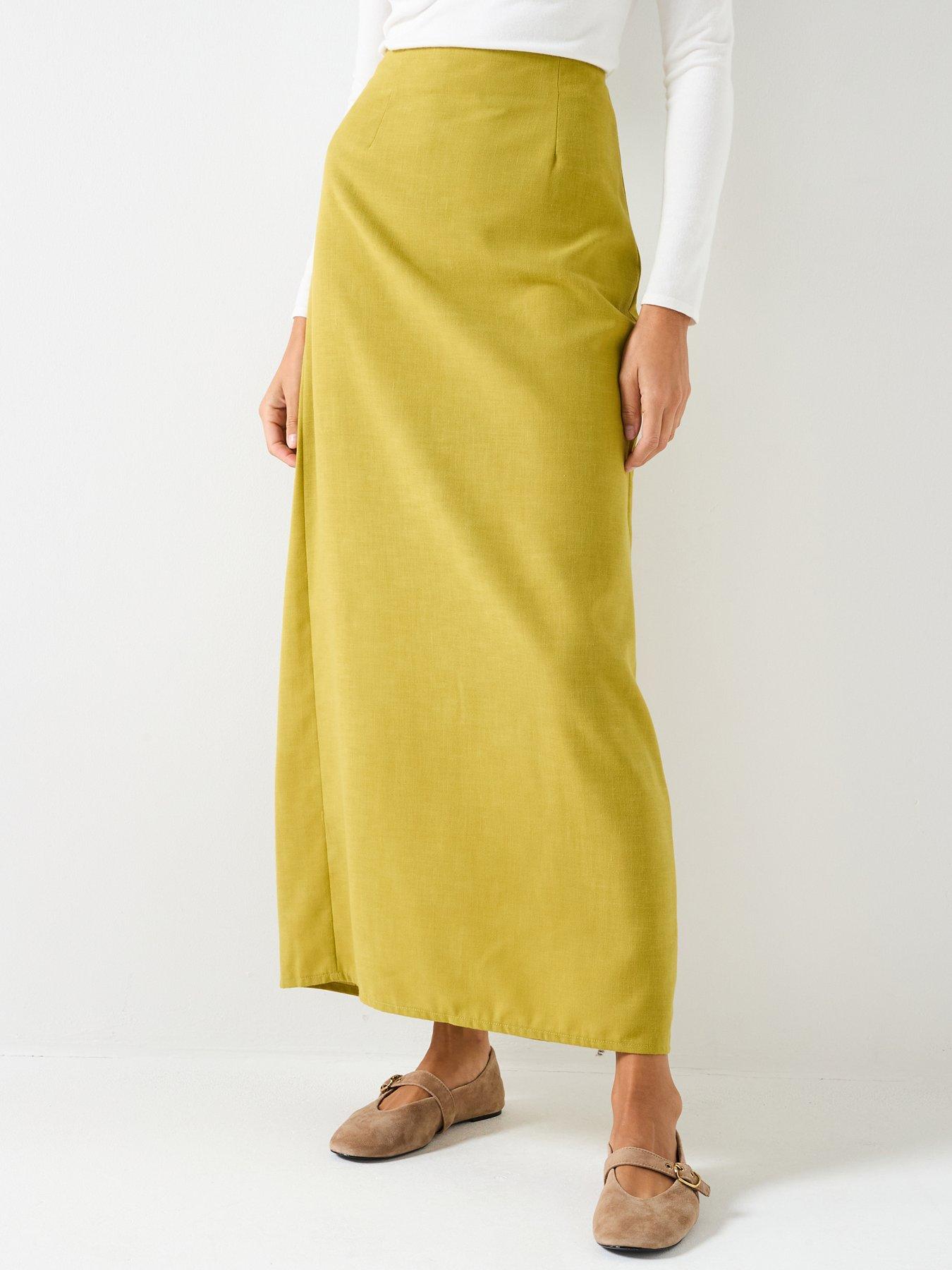 vero-moda-josie-high-waisted-skirt-green