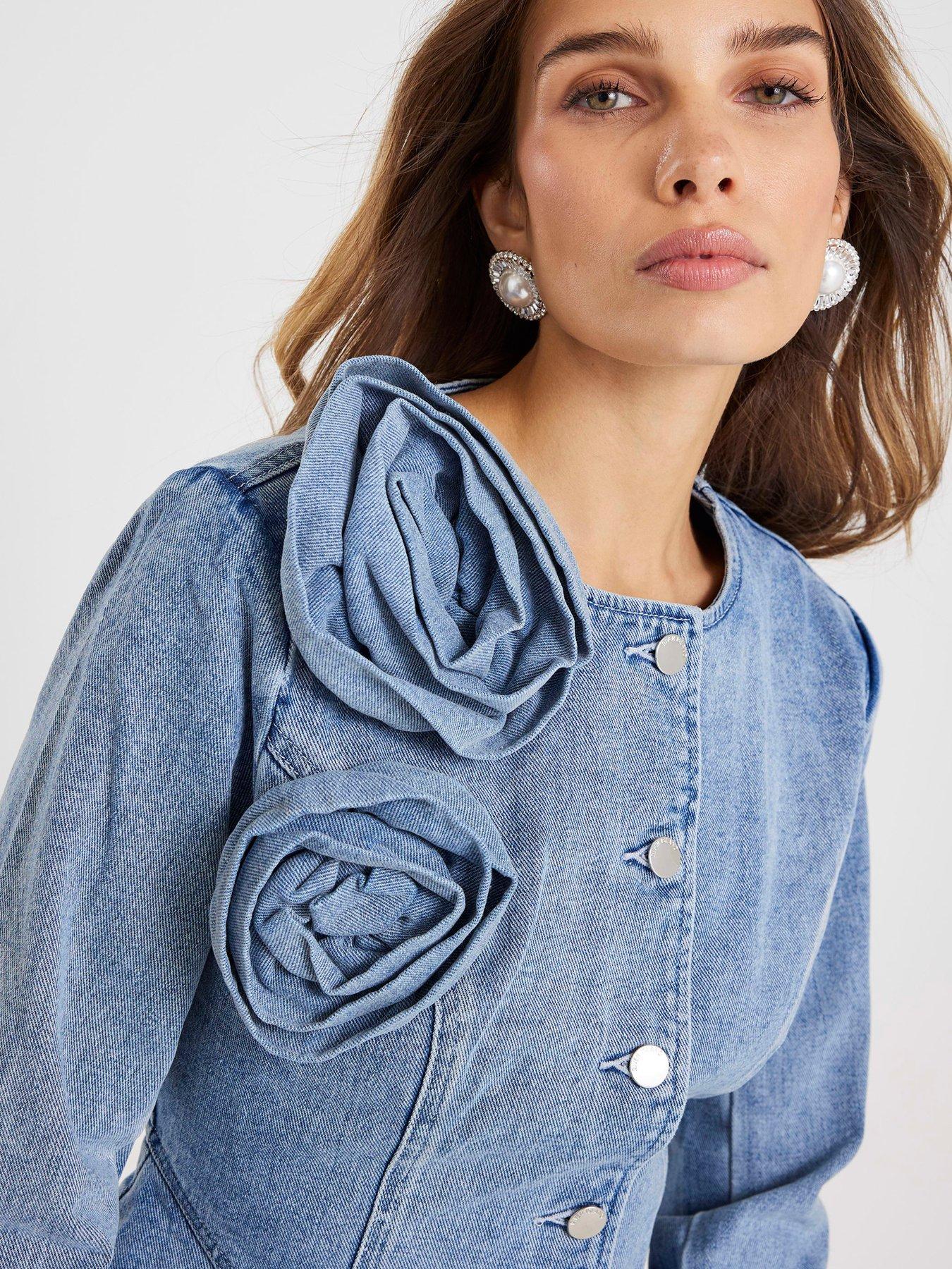 river-island-corsage-denim-jacket-blueoutfit