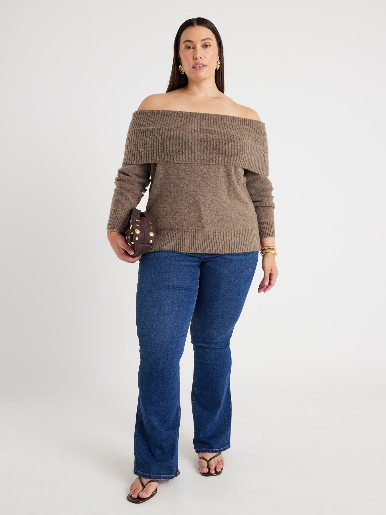 river-island-sculpt-flare-britney-jeans-blueoutfit