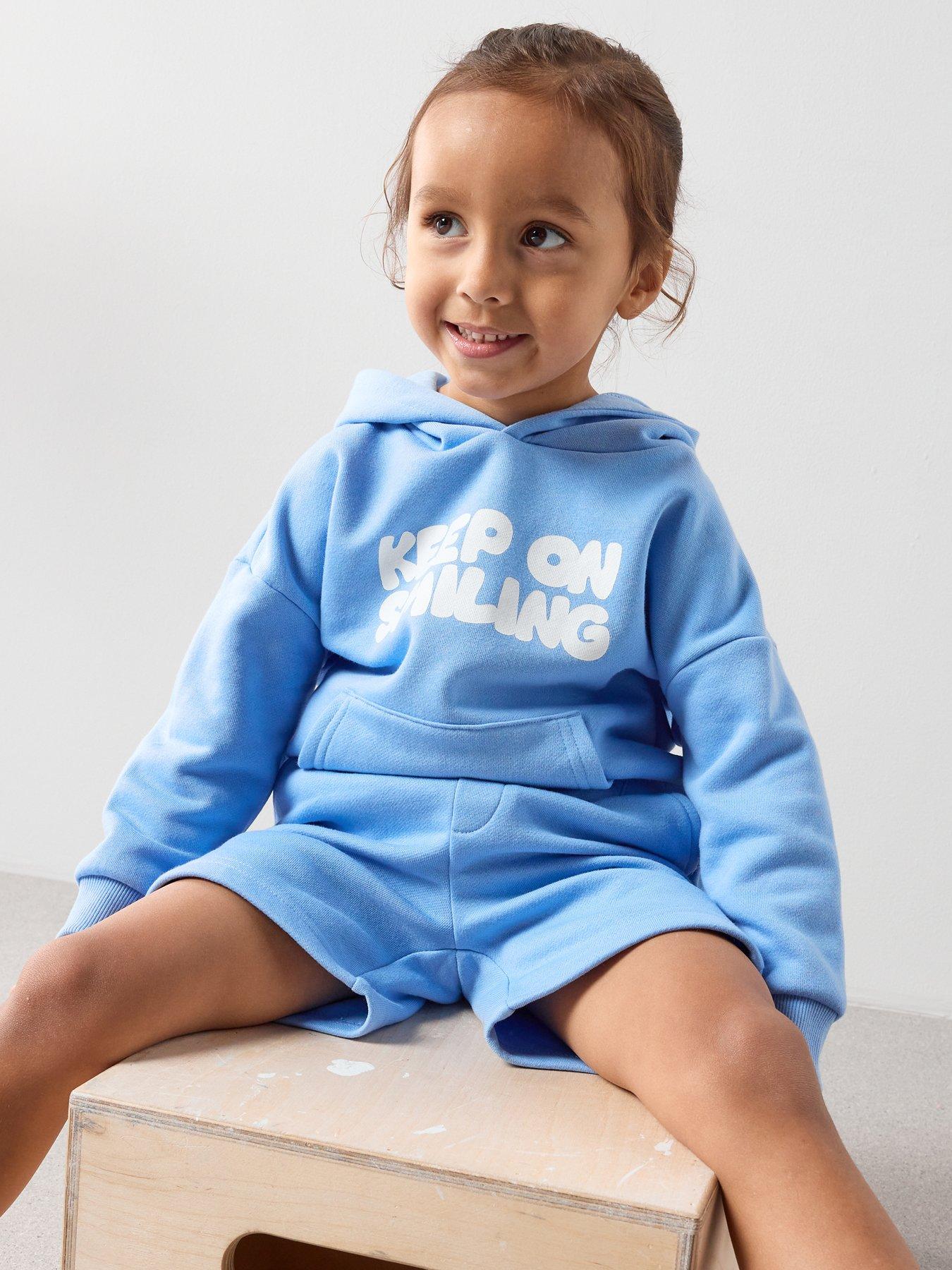 Image 5 of 5 of The Very Collection Boys Keep On Smiling Sweatshirt And Sweat Shorts Set