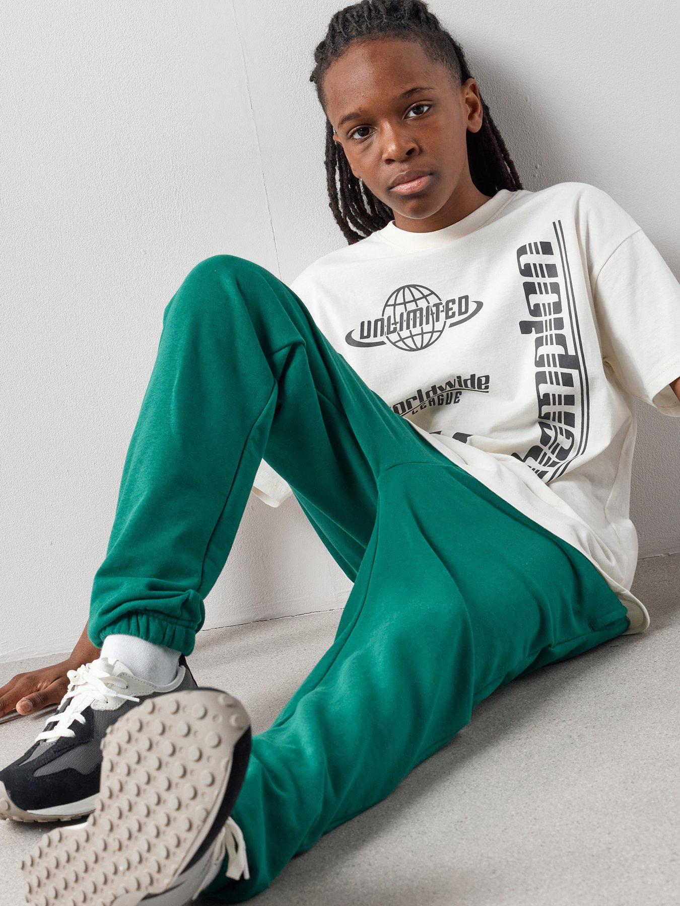 Image 4 of 6 of The Very Collection Boyd Cuffed Leg Sweat Joggers