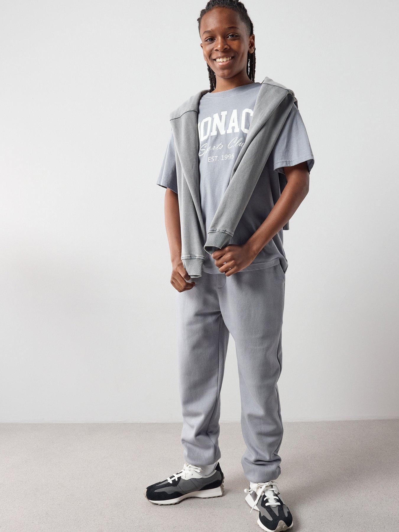 Image 1 of 6 of The Very Collection Boys Monaco Tshirt And Joggers Set