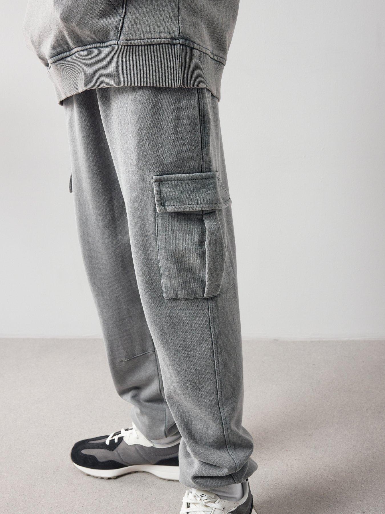 the-very-collection-boys-washed-sweatshirt-and-cargo-joggers-outfit-set-greydetail