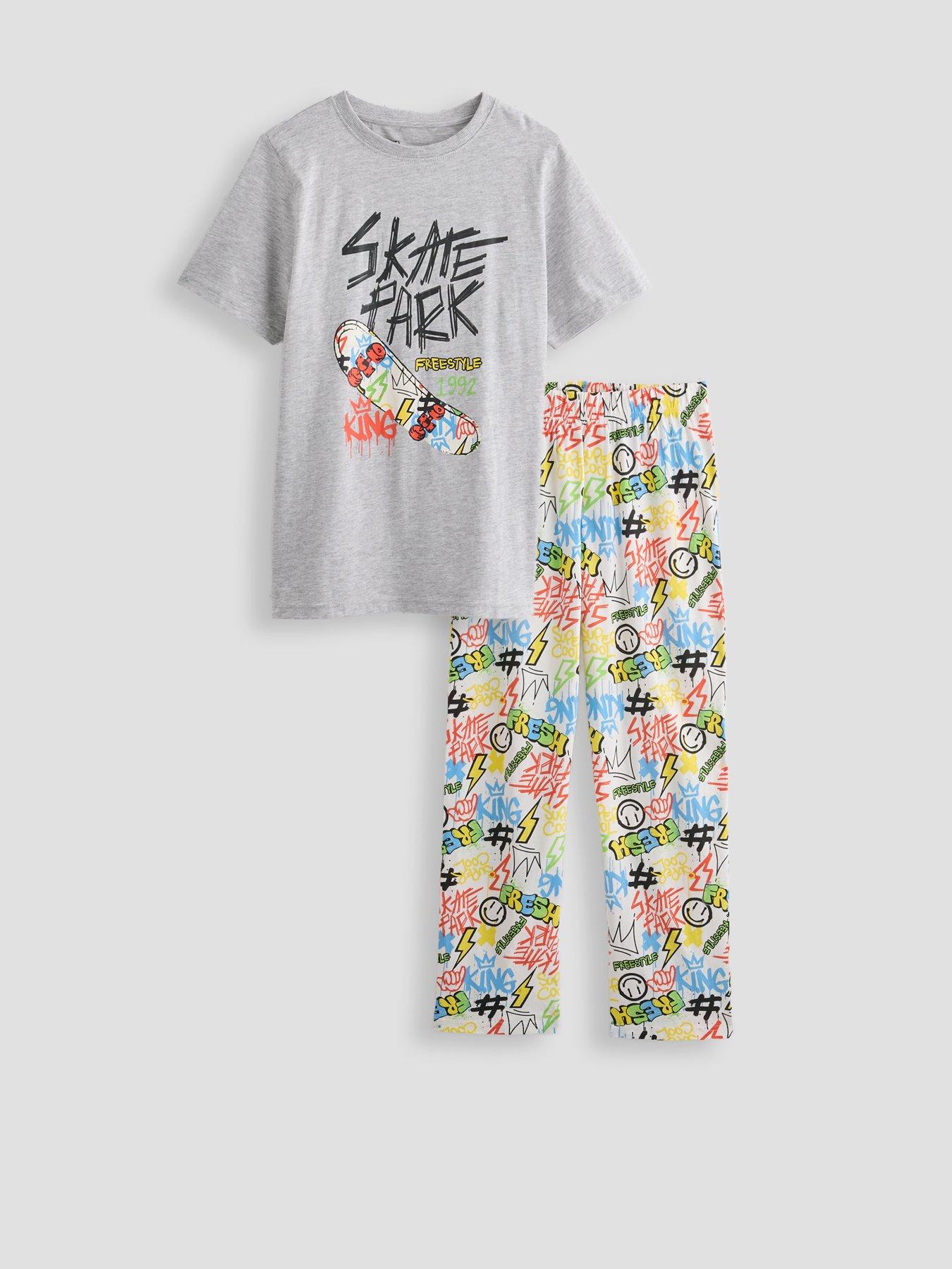 Image 7 of 7 of The Very Collection Boys Skate Park Pyjama Set - Multi