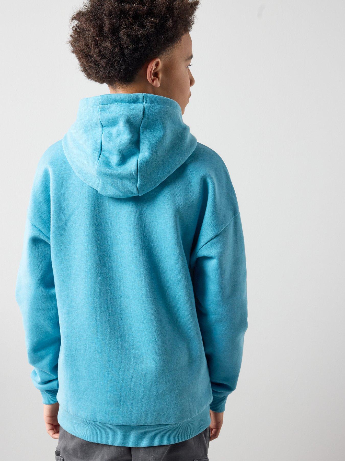 Image 2 of 6 of The Very Collection Boys Drop Shoulder Slogan Hoodie