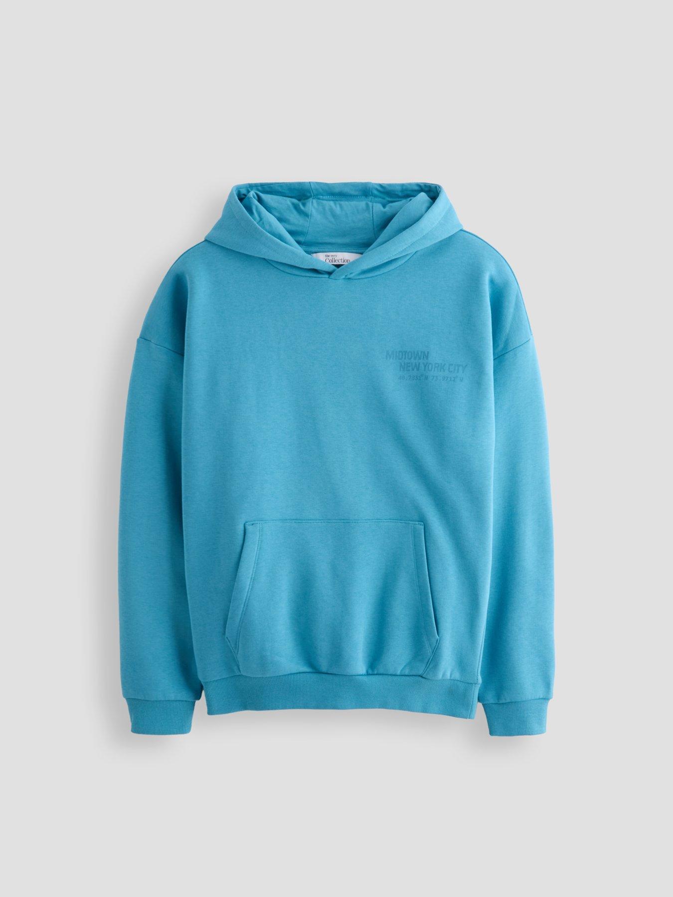 Image 6 of 6 of The Very Collection Boys Drop Shoulder Slogan Hoodie