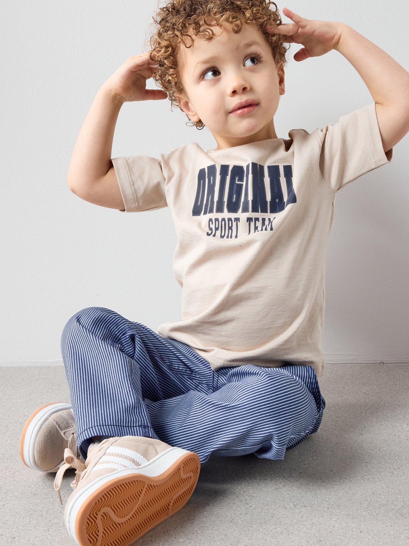 the-very-collection-boys-stripe-jeans-with-elasticated-waist-amp-drawstring-fastening-bluedetail