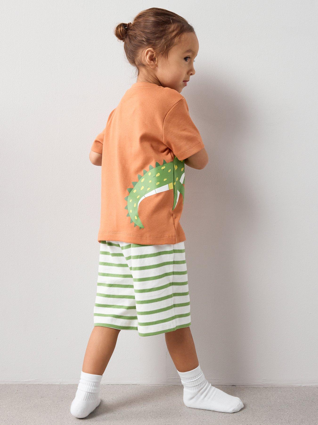 Image 2 of 5 of The Very Collection Boys Crocodile Shortie Pyjamas Set