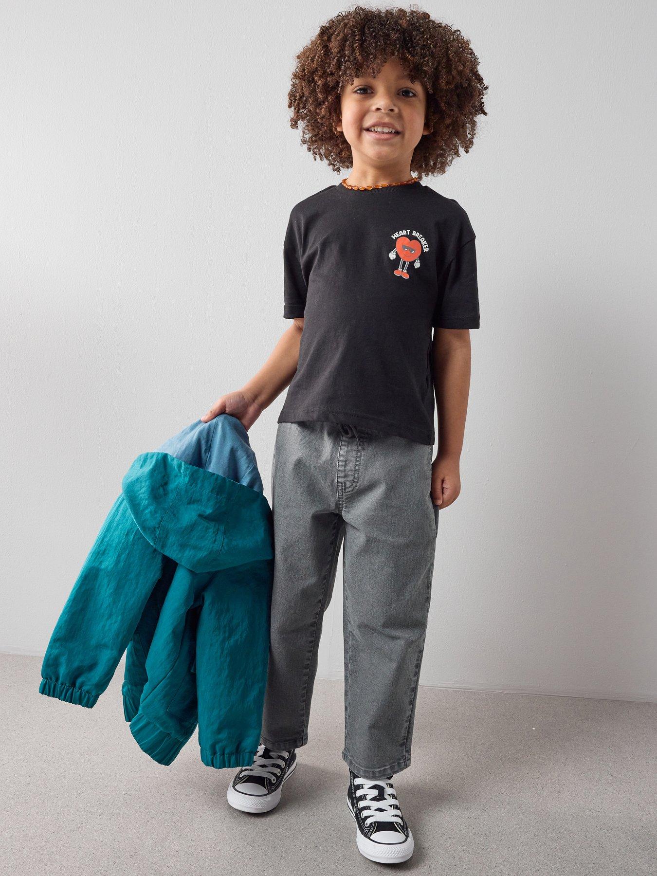 Image 3 of 5 of The Very Collection Boys Heart Breaker Graphic Short Sleeve Tshirt