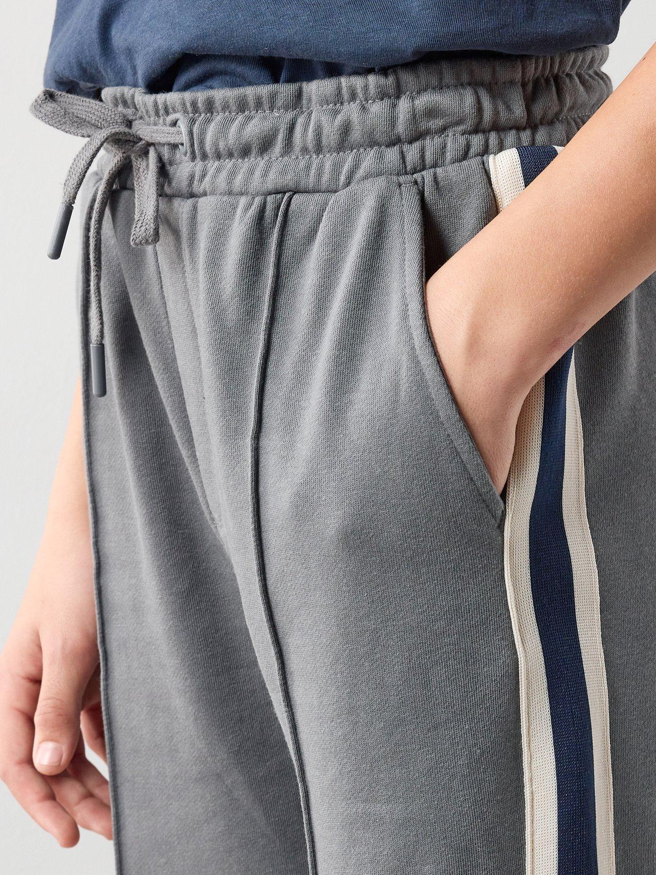 Image 5 of 5 of The Very Collection Boys Tape Jacquard Bottoms - Grey