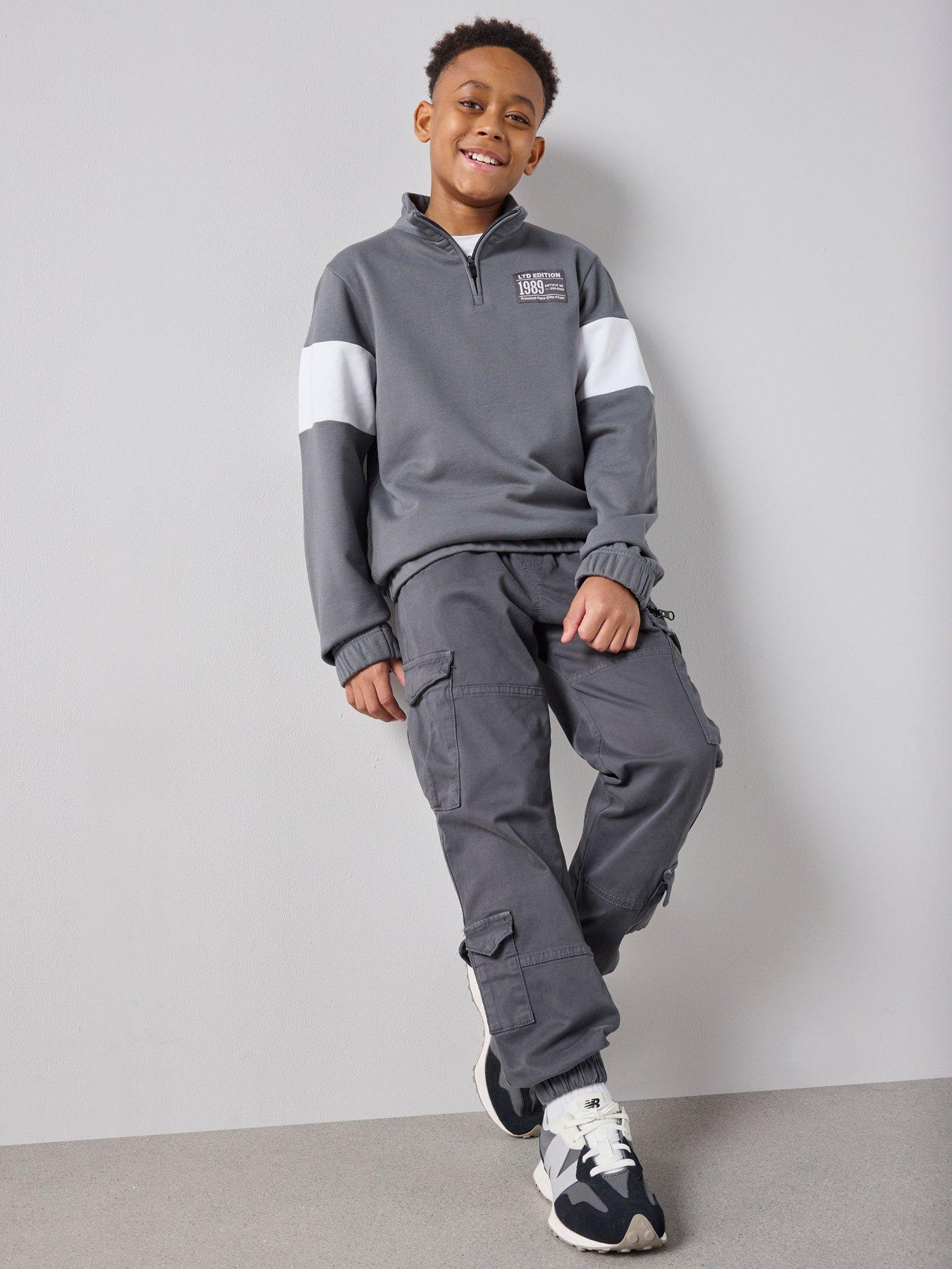 the-very-collection-boys-half-zip-sweatshirt-greyback