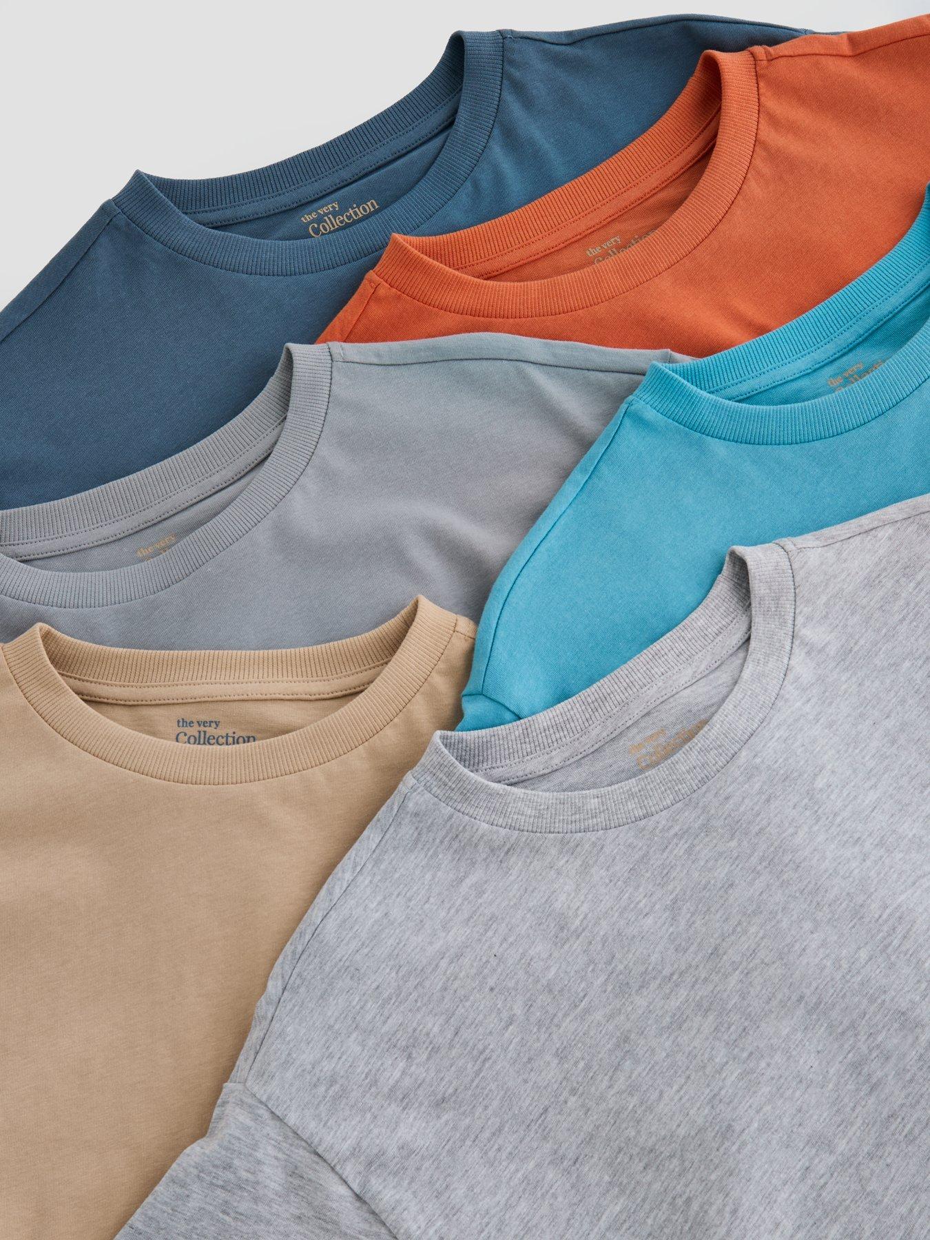 Image 4 of 6 of The Very Collection Boys 6 Pack Tshirt