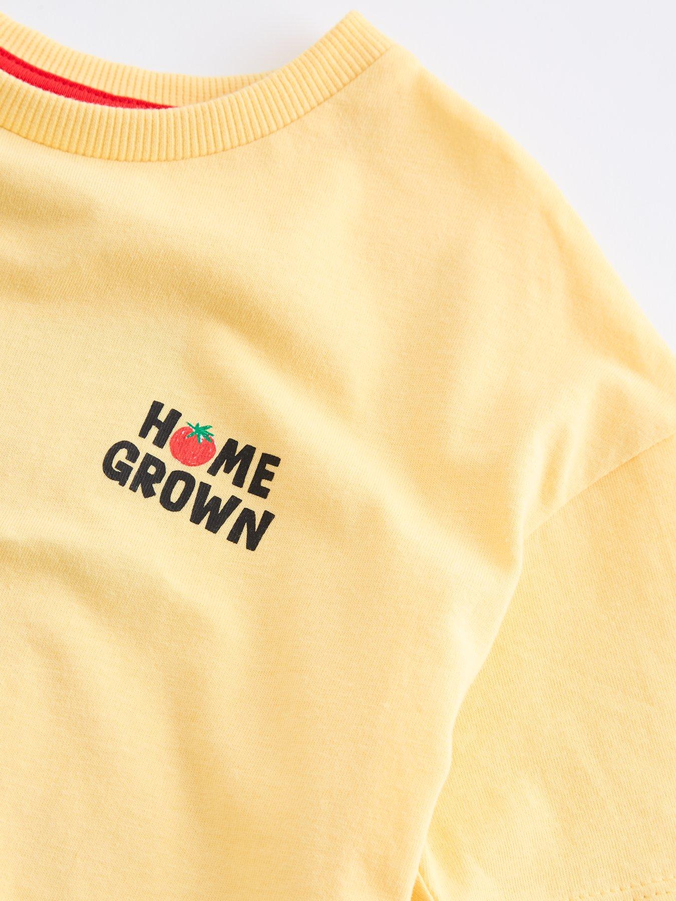 Image 4 of 4 of The Very Collection Boys Fun Fruit Back Graphic Short Sleeve Tshirt