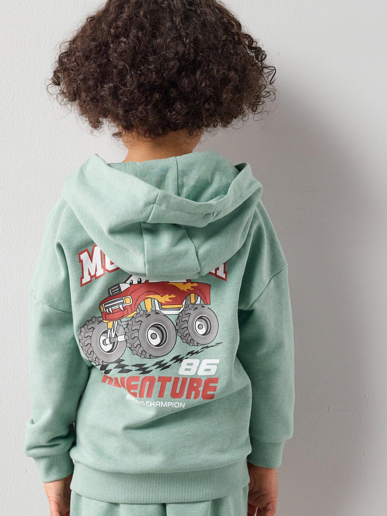 Image 4 of 5 of The Very Collection Boys Graphic Skater Hoodie