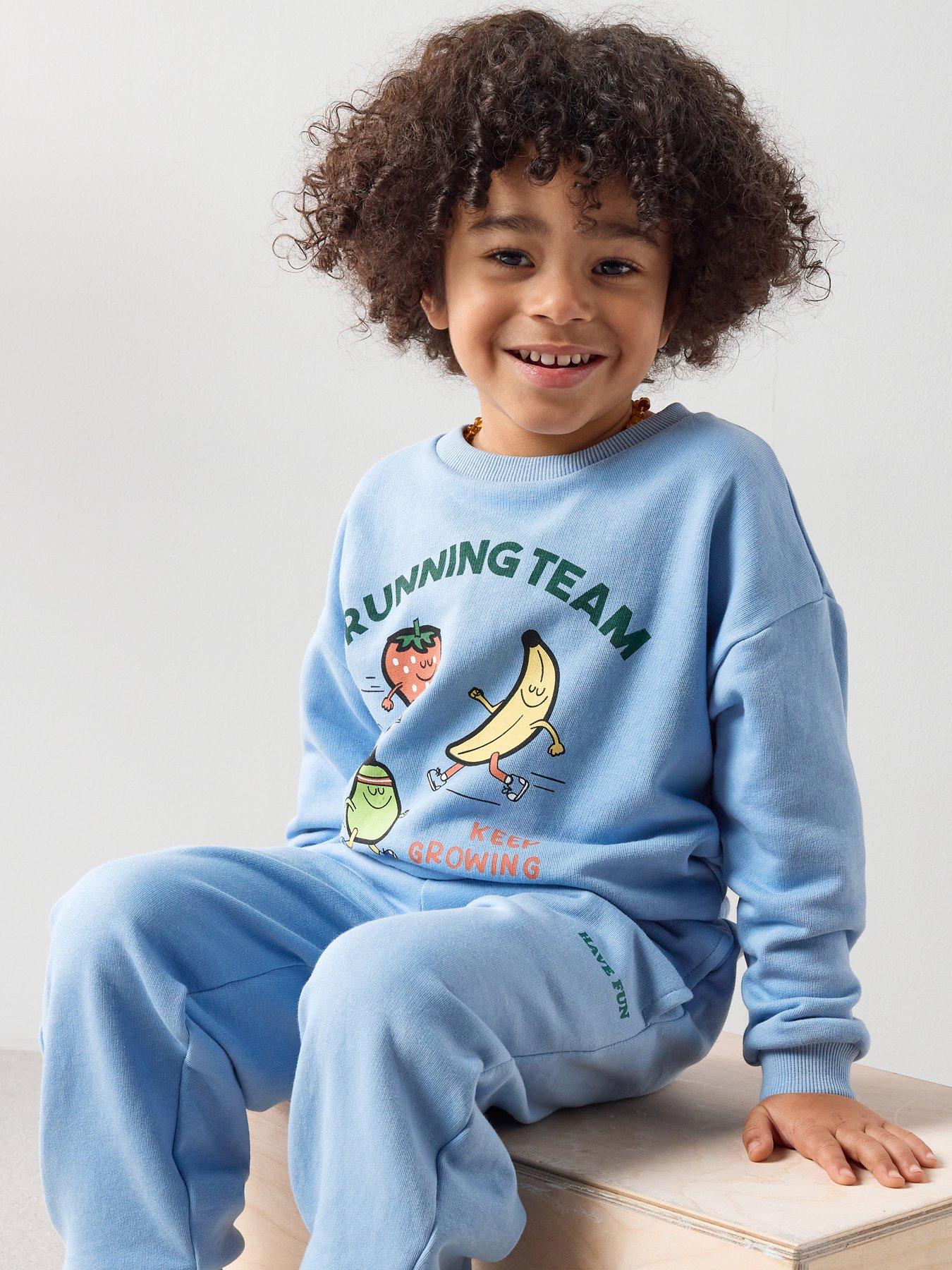 Image 1 of 5 of The Very Collection Boys Fruit Running Team Sweatshirt