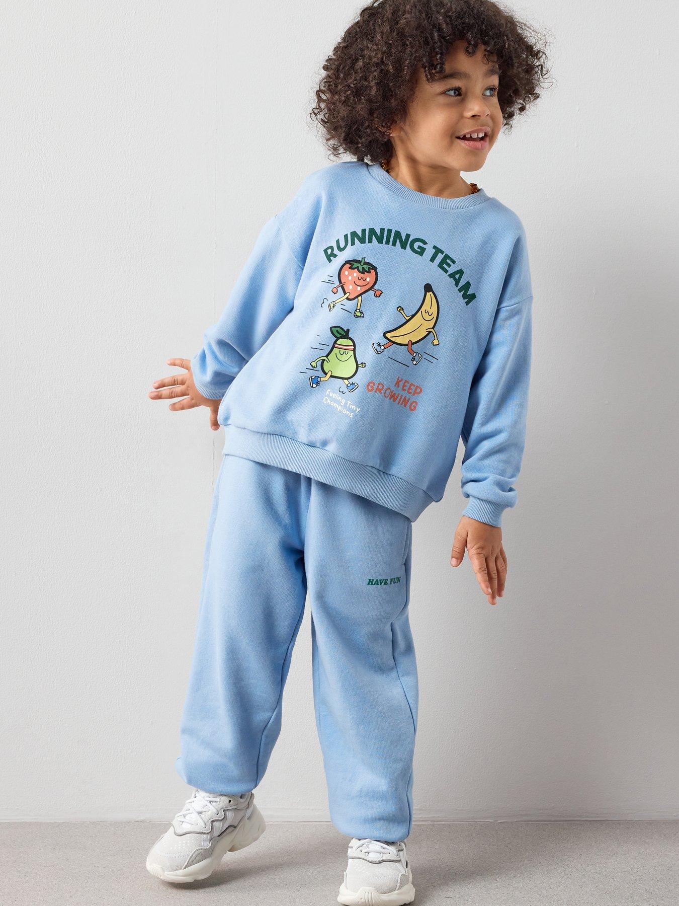 Image 3 of 5 of The Very Collection Boys Fruit Running Team Sweatshirt