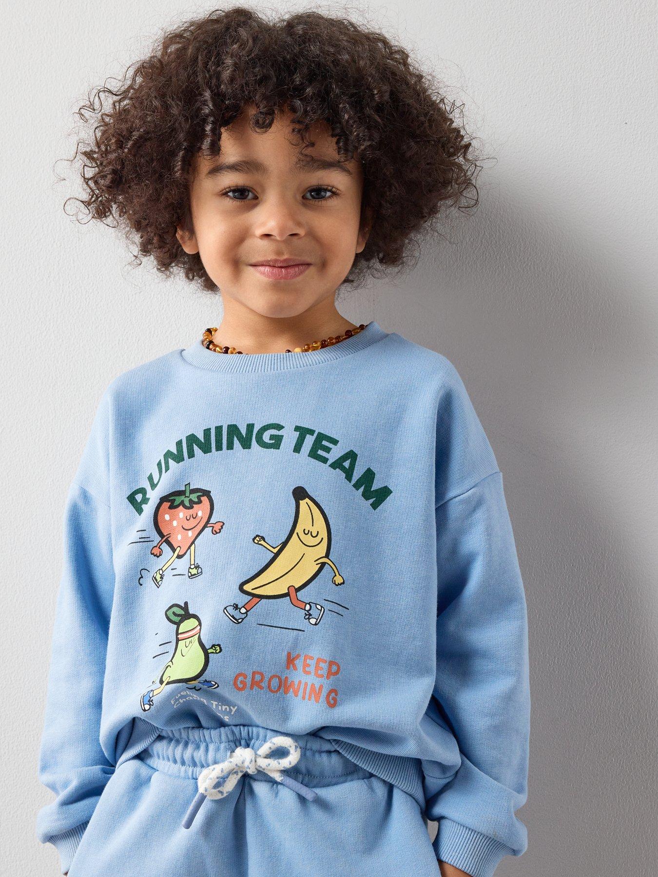 Image 4 of 5 of The Very Collection Boys Fruit Running Team Sweatshirt