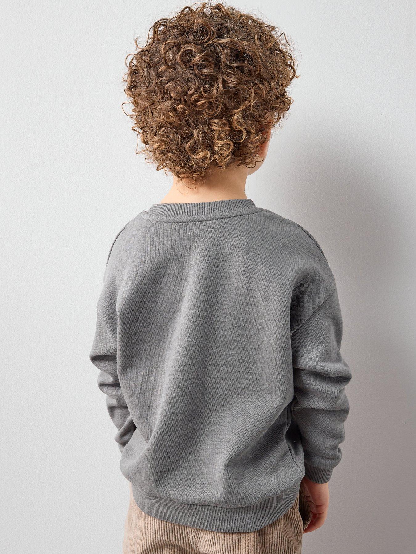 Image 2 of 5 of The Very Collection Boys City Slogan Sweatshirt
