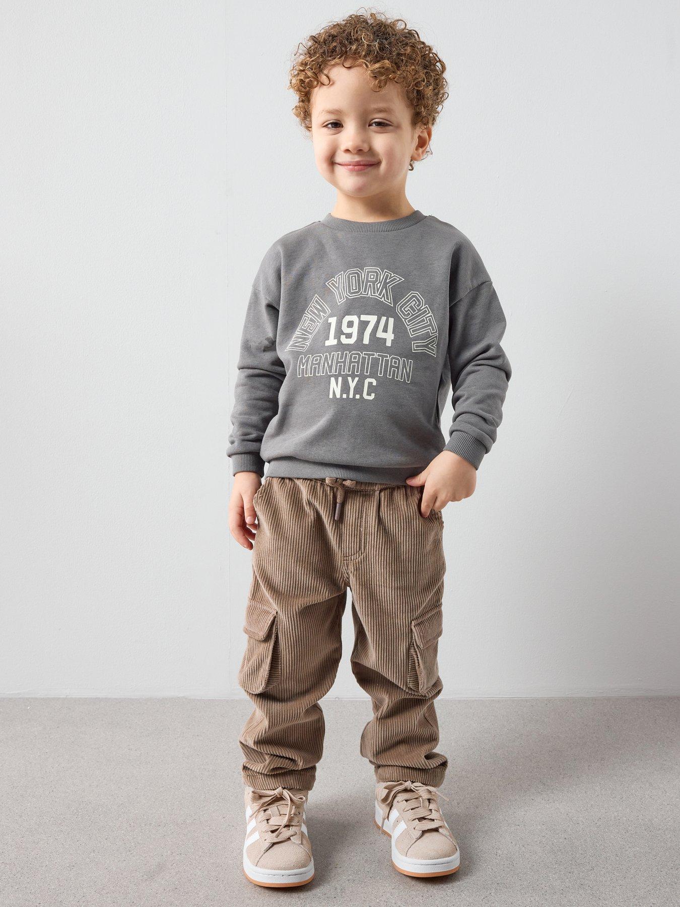 Image 3 of 5 of The Very Collection Boys City Slogan Sweatshirt