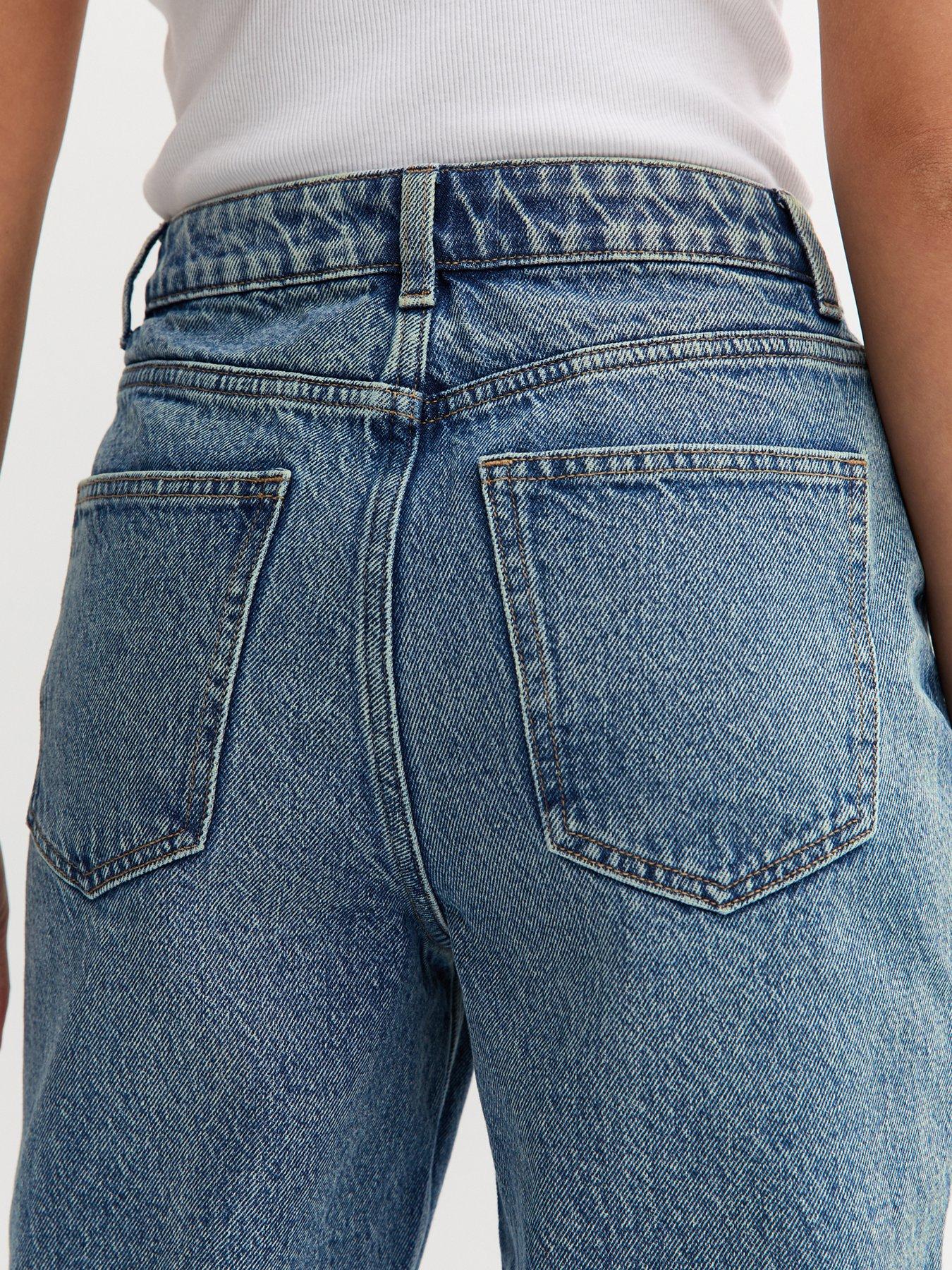 Image 6 of 6 of New Look 915 Girls Mom Jeans - Blue