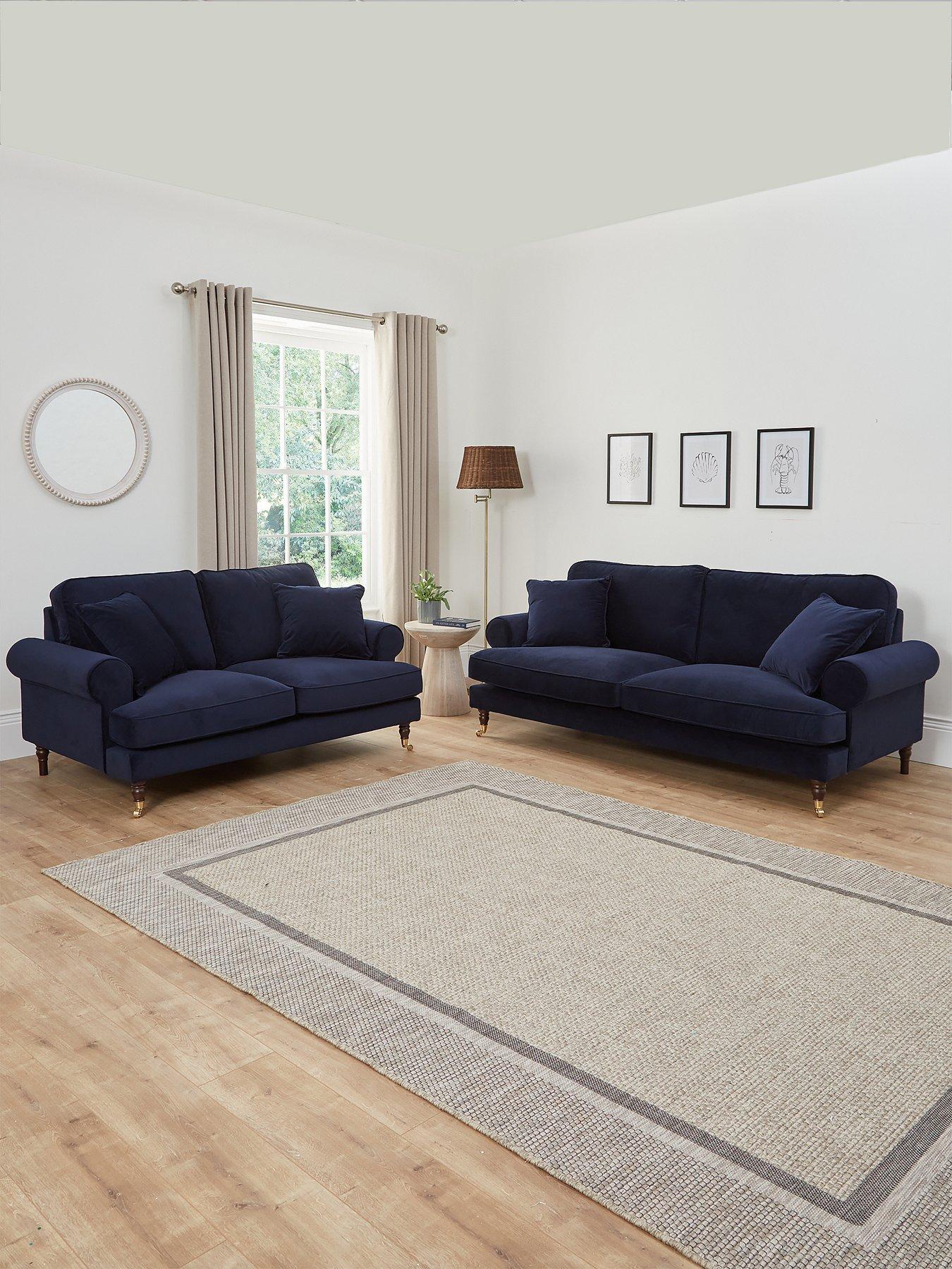 The Very Collection Coast 3 + 2 Seater Fabric Sofa Set (Buy  &  SAVE!)