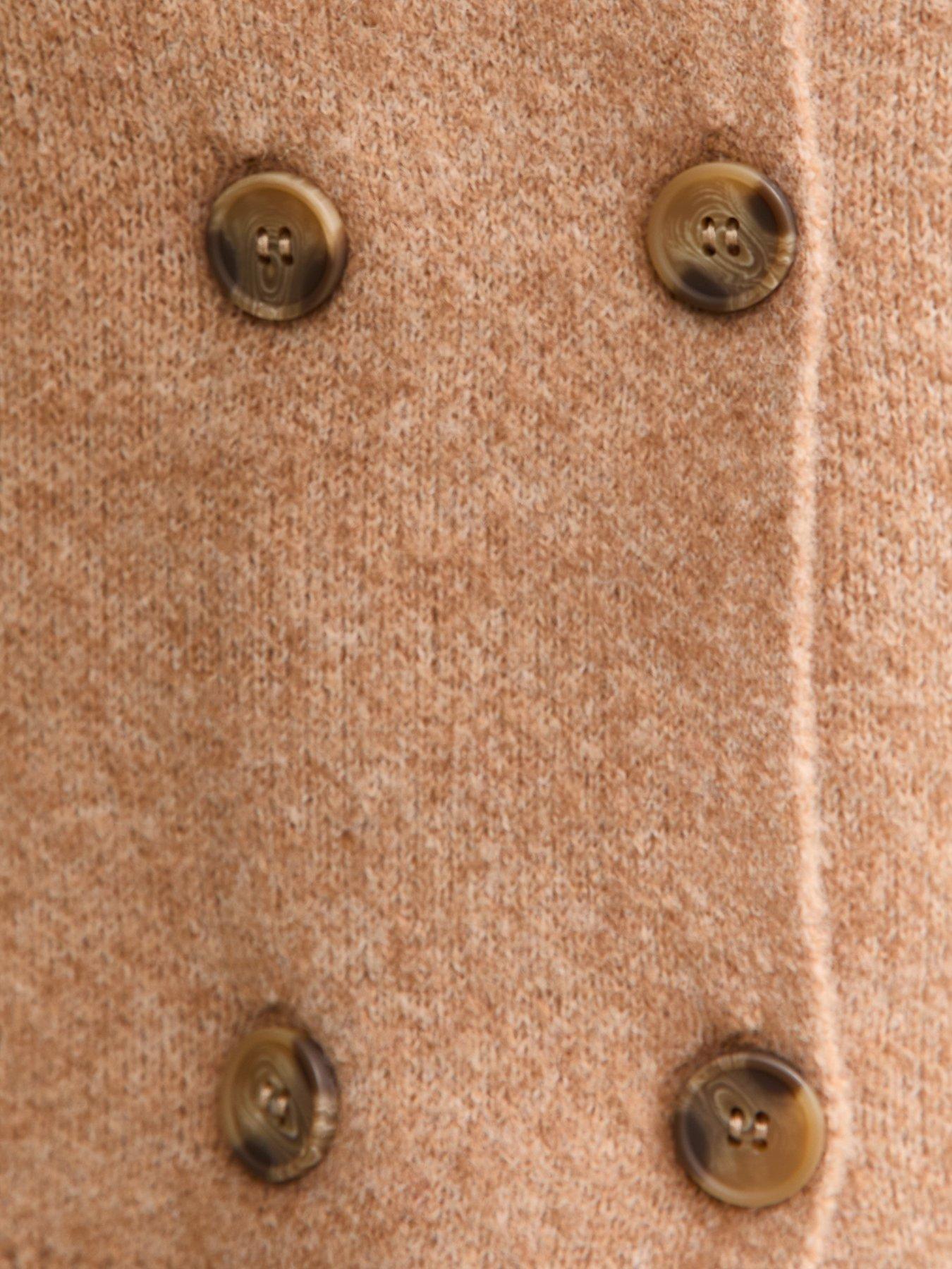 new-look-double-breasted-collar-cardigan-cameldetail