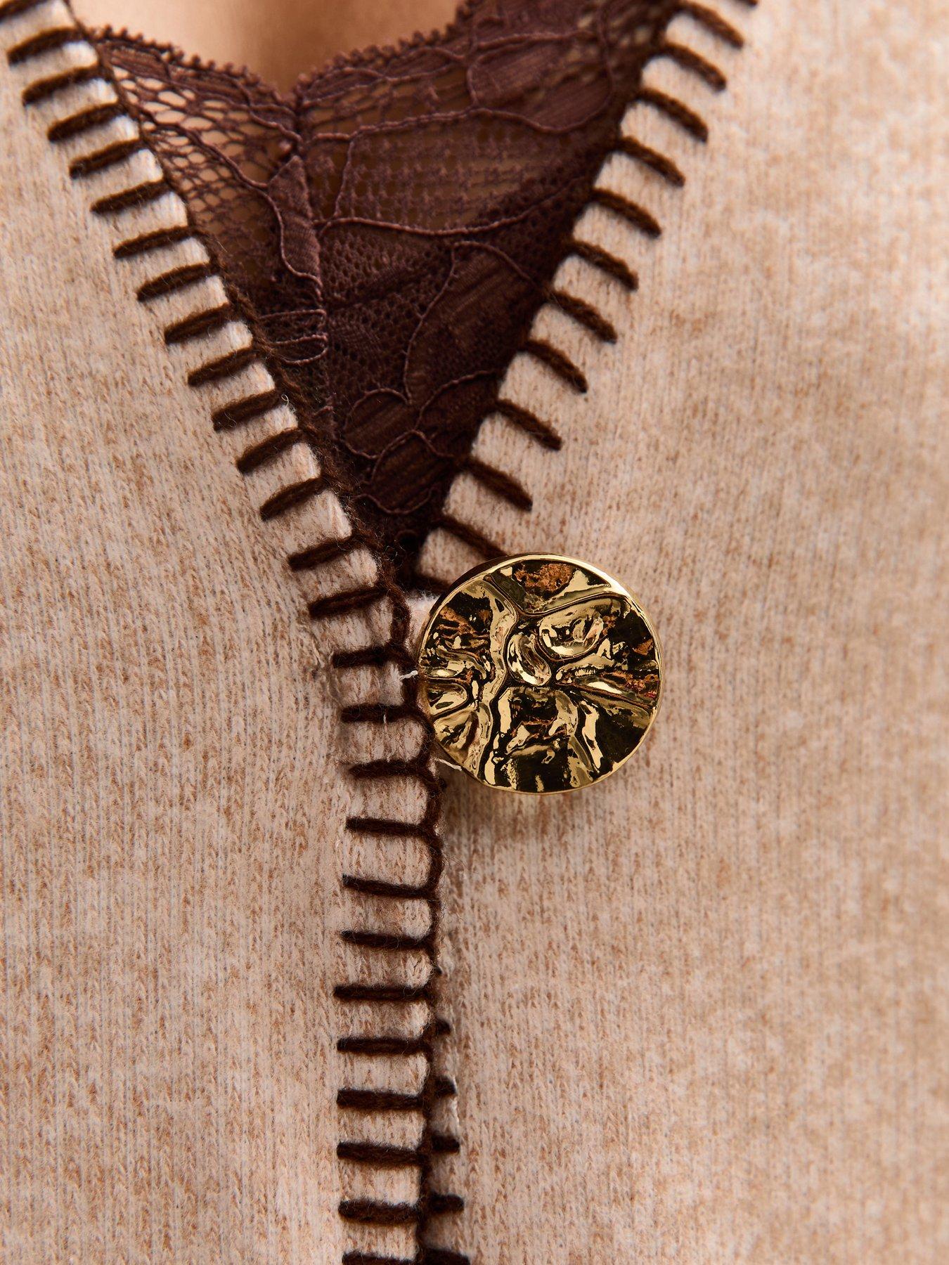new-look-soft-touch-single-button-cardigan-browndetail