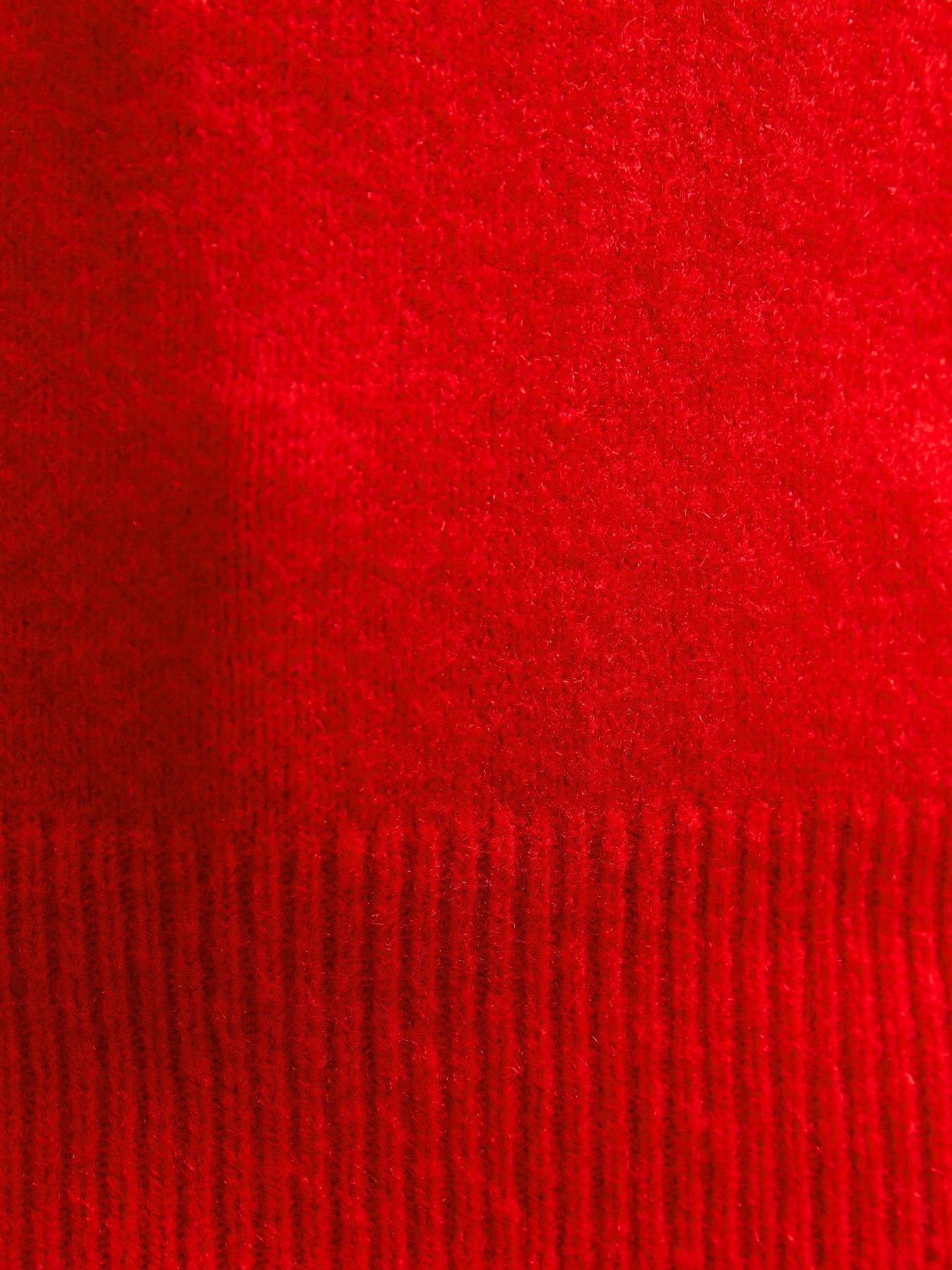 Image 5 of 5 of New Look Roll Neck Jumper - Red