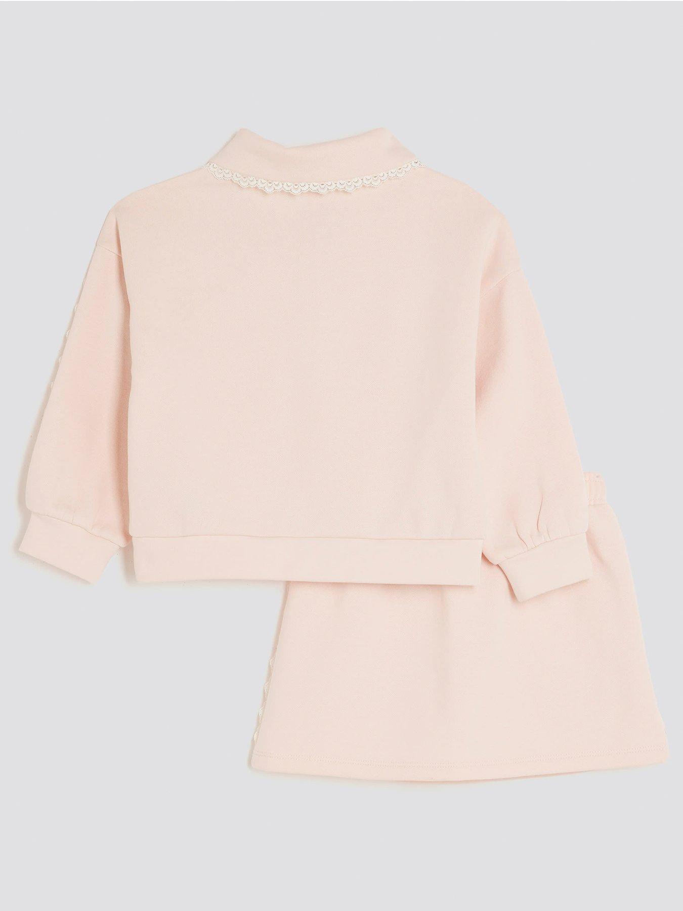 river-island-mini-girls-lace-collar-sweatshirt-set-light-pinkback