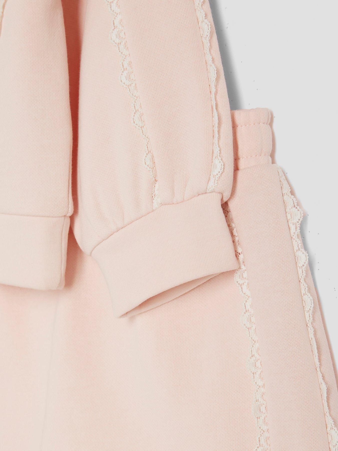 river-island-mini-girls-lace-collar-sweatshirt-set-light-pinkdetail