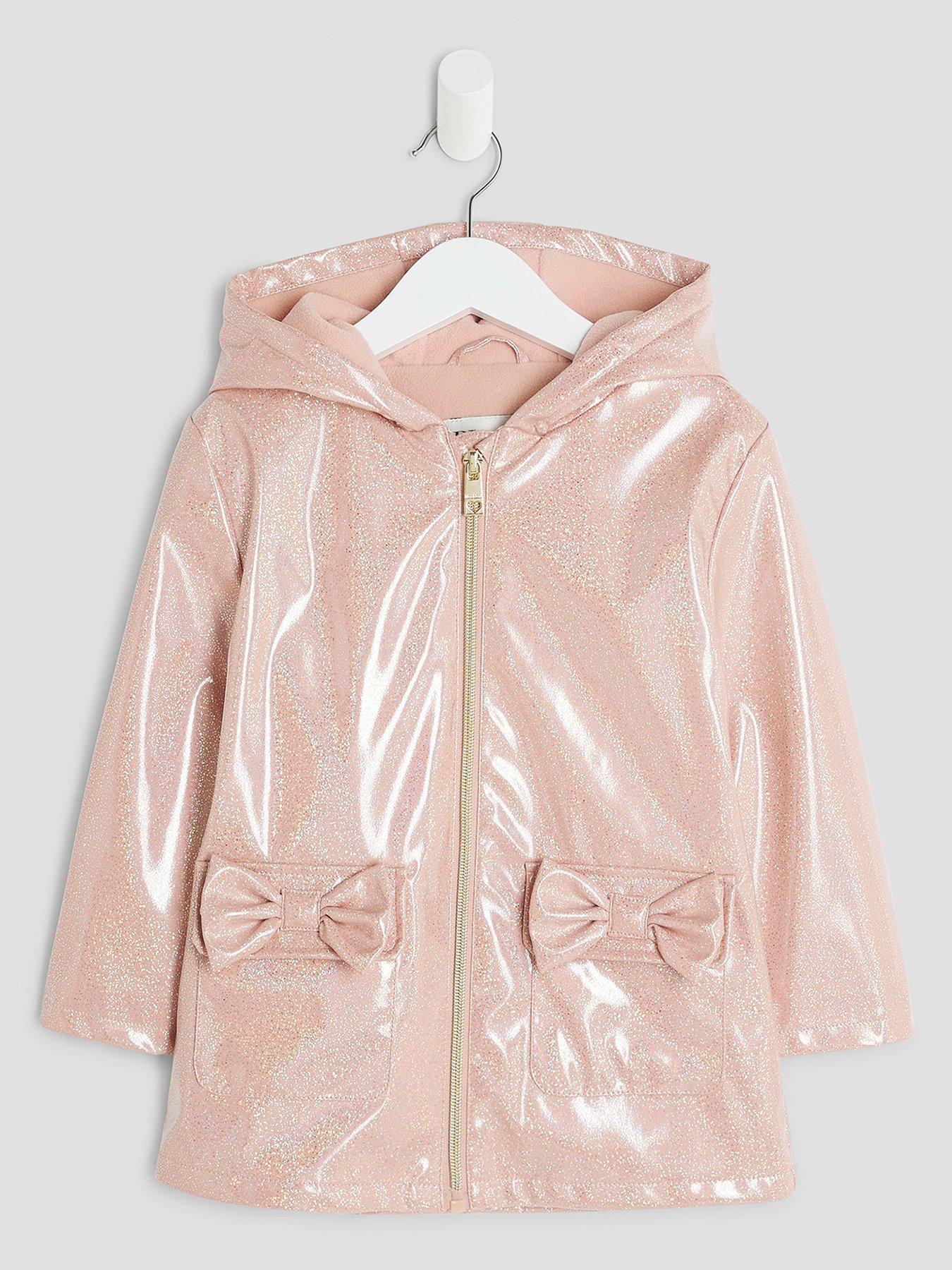 River Island Mini Pink Mg Pink Glitter Tpu Rainmac 1218