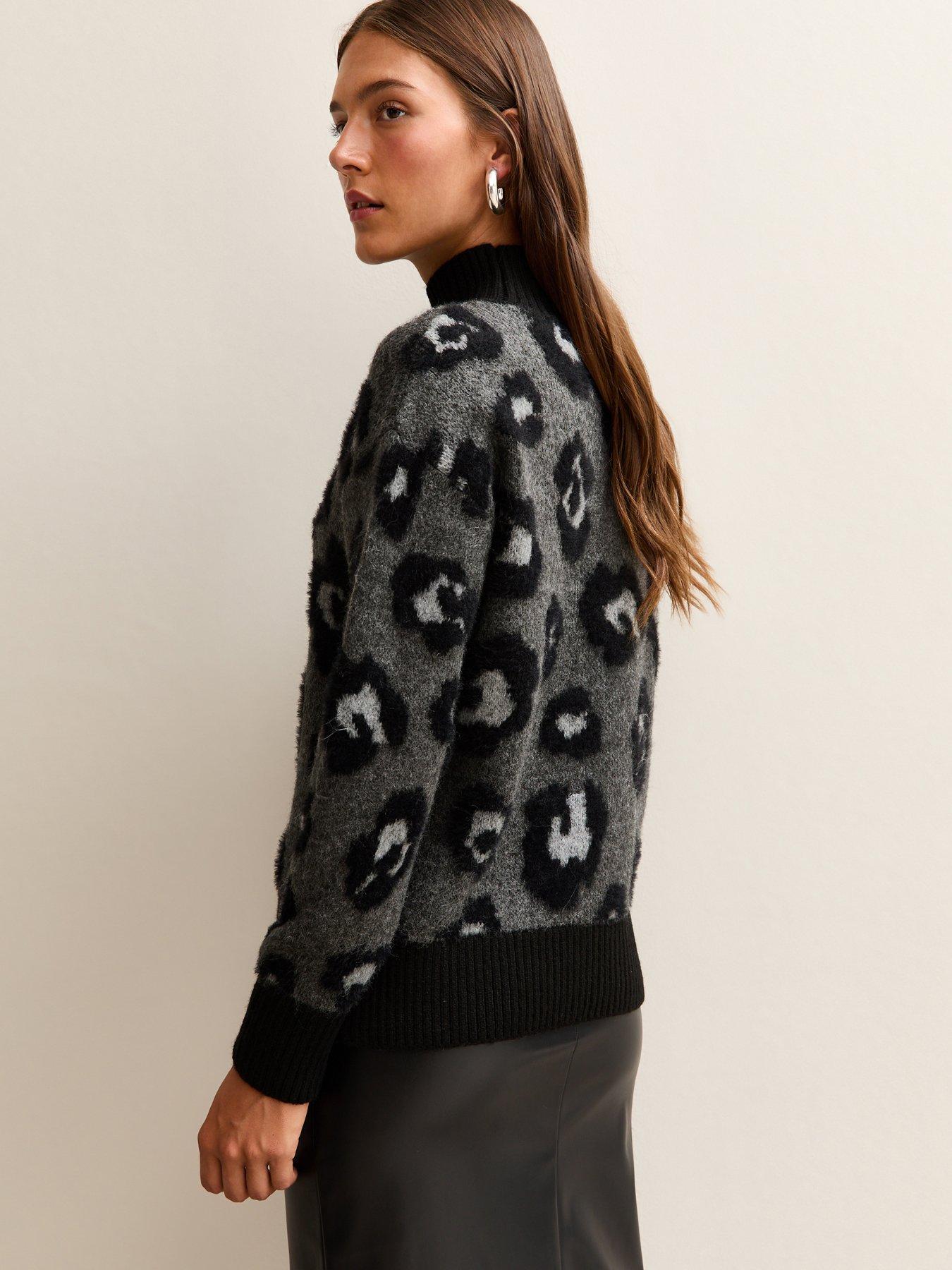 new-look-dark-grey-animal-knit-jumperstillFront