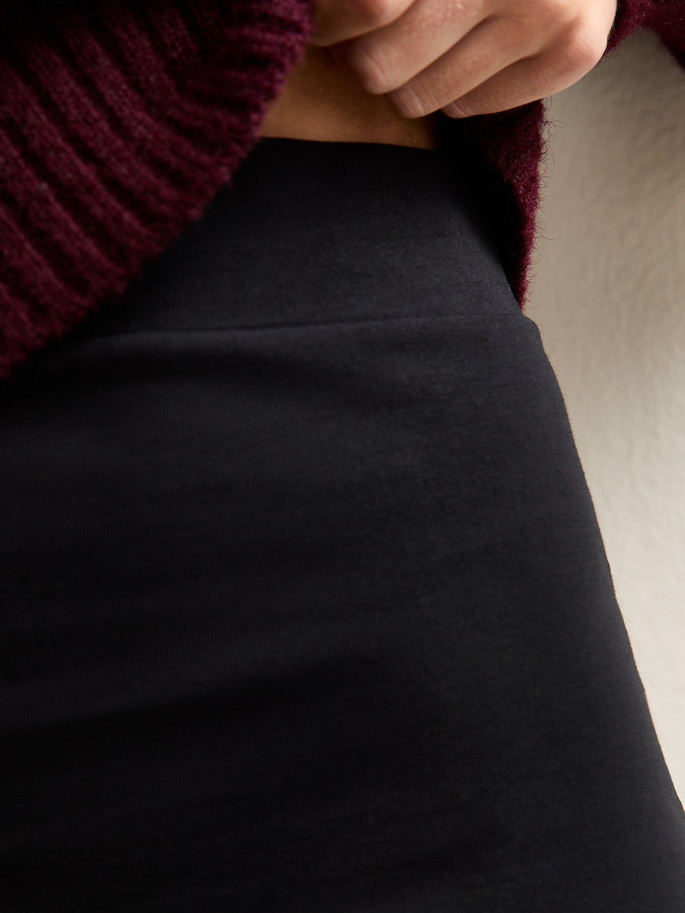 new-look-stretch-cotton-tube-mini-skirt-blackdetail