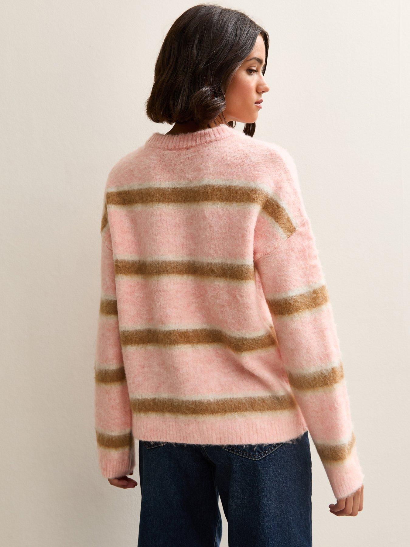 new-look-grey-striped-brushed-crew-neck-jumperstillFront